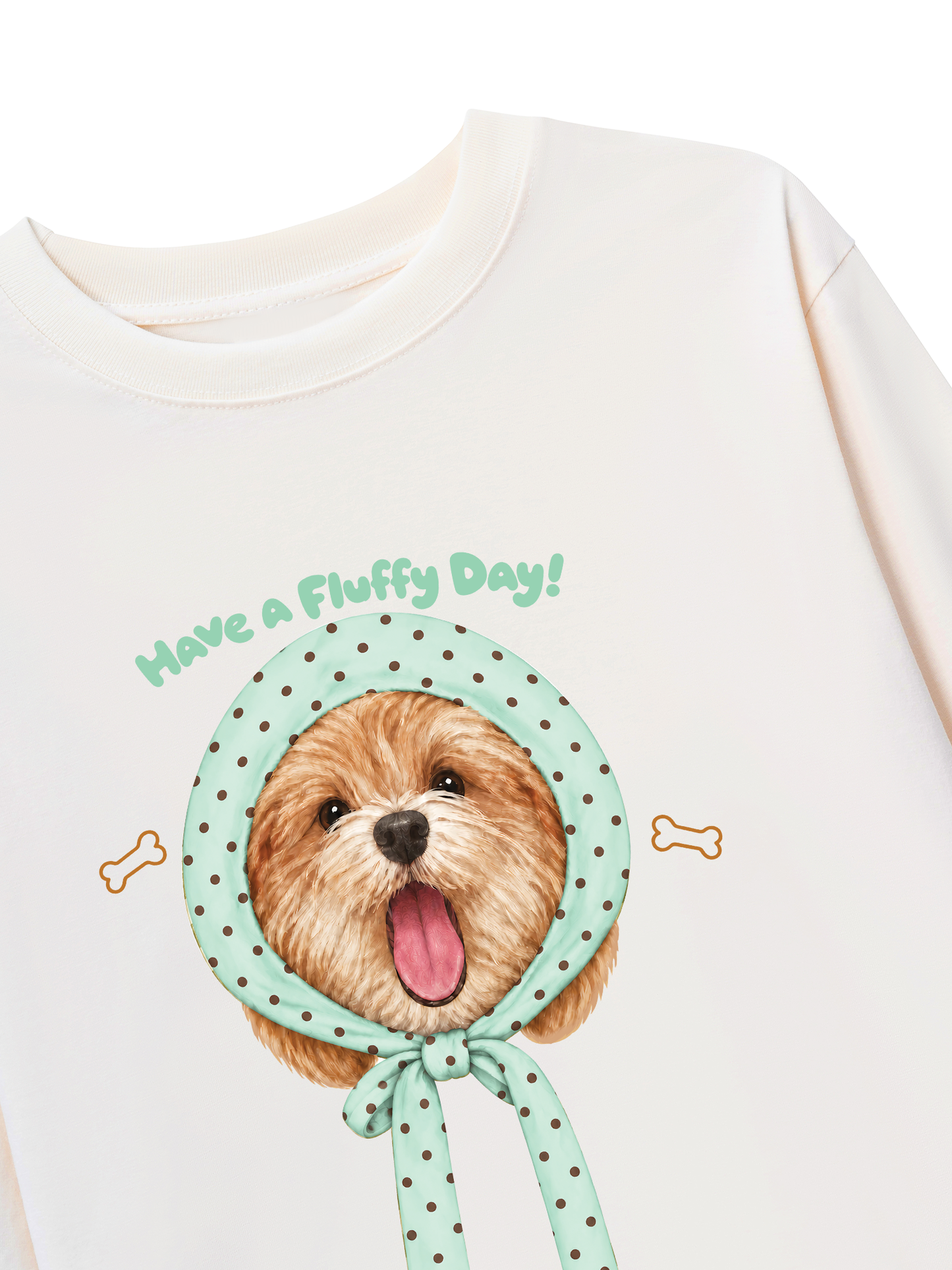 Áo Thun Dài Tay Blue Tiffany Have A Fluffy Day !