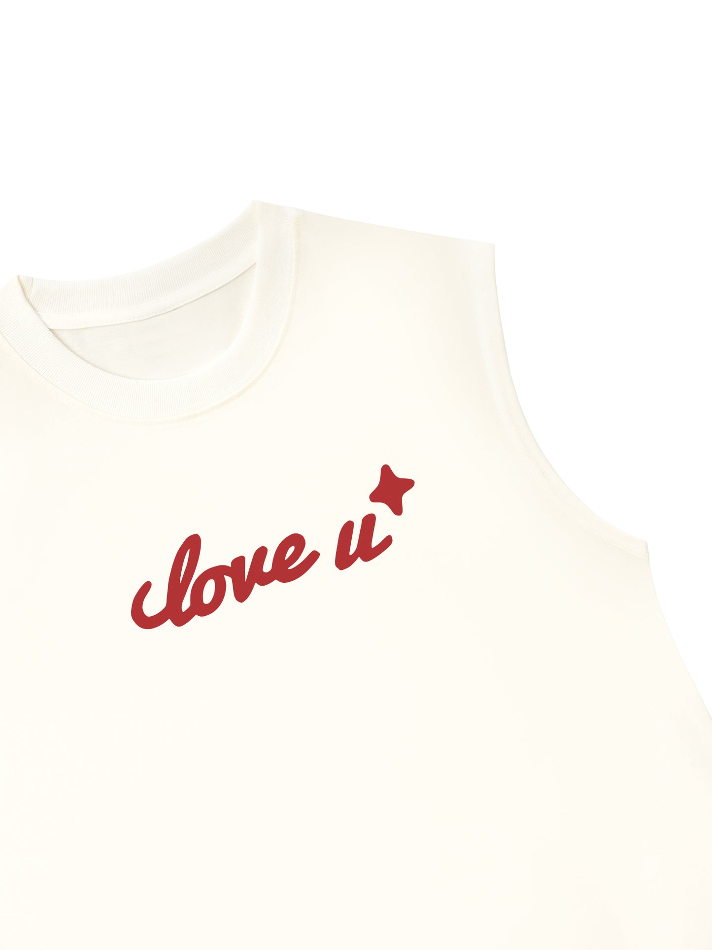 Áo Ba Lỗ Relaxed Fit Couple Love You Xmas For Boy