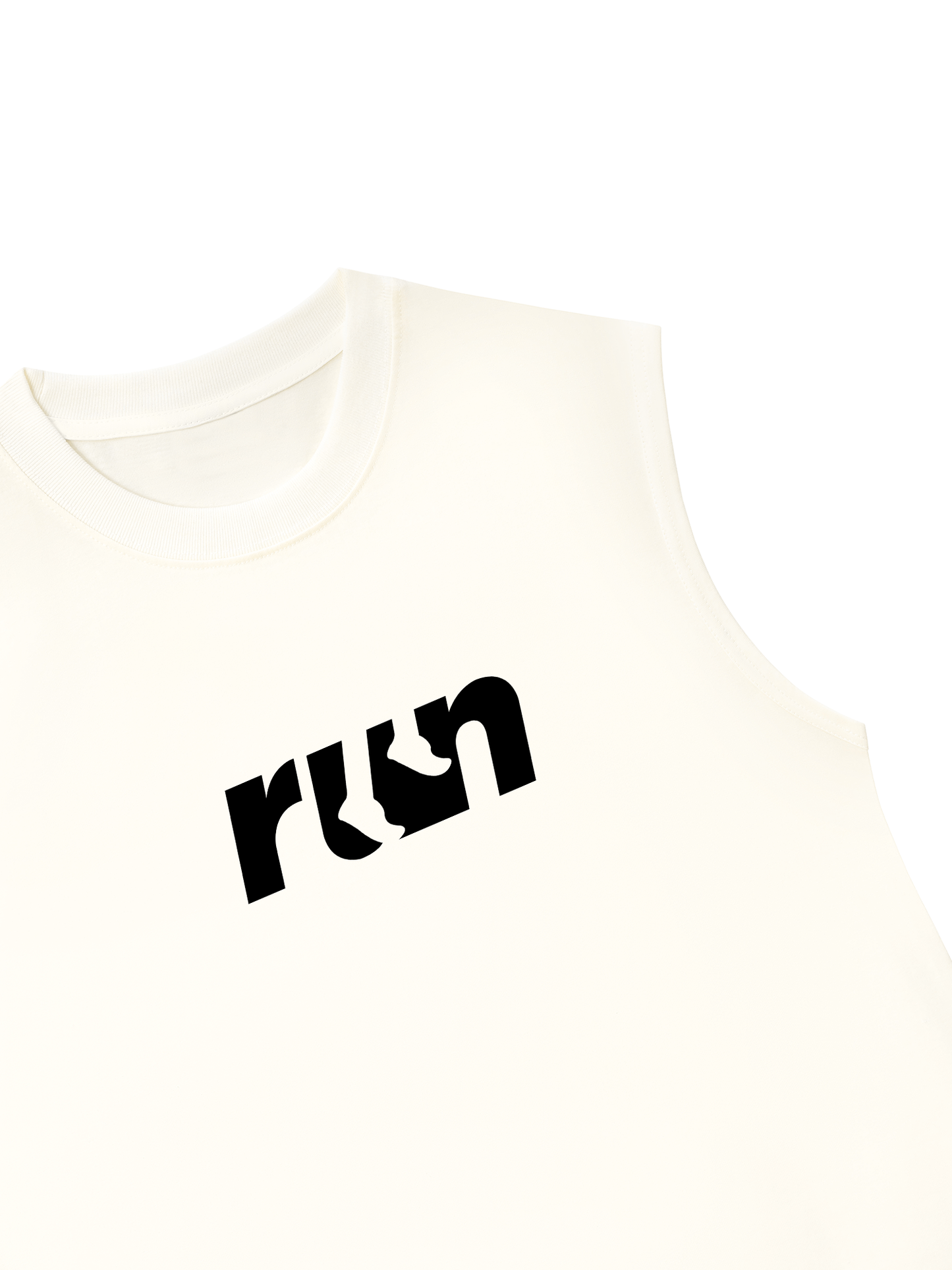 Áo Ba Lỗ Relaxed Fit Run Typography 2