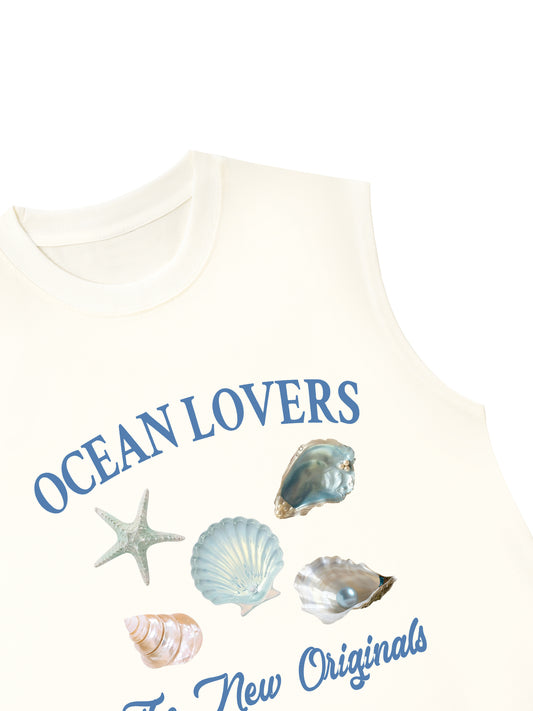 Áo Ba Lỗ Relaxed Fit Ocean Lovers