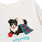 Áo Thun Dài Tay Cozy Puppy Tulip