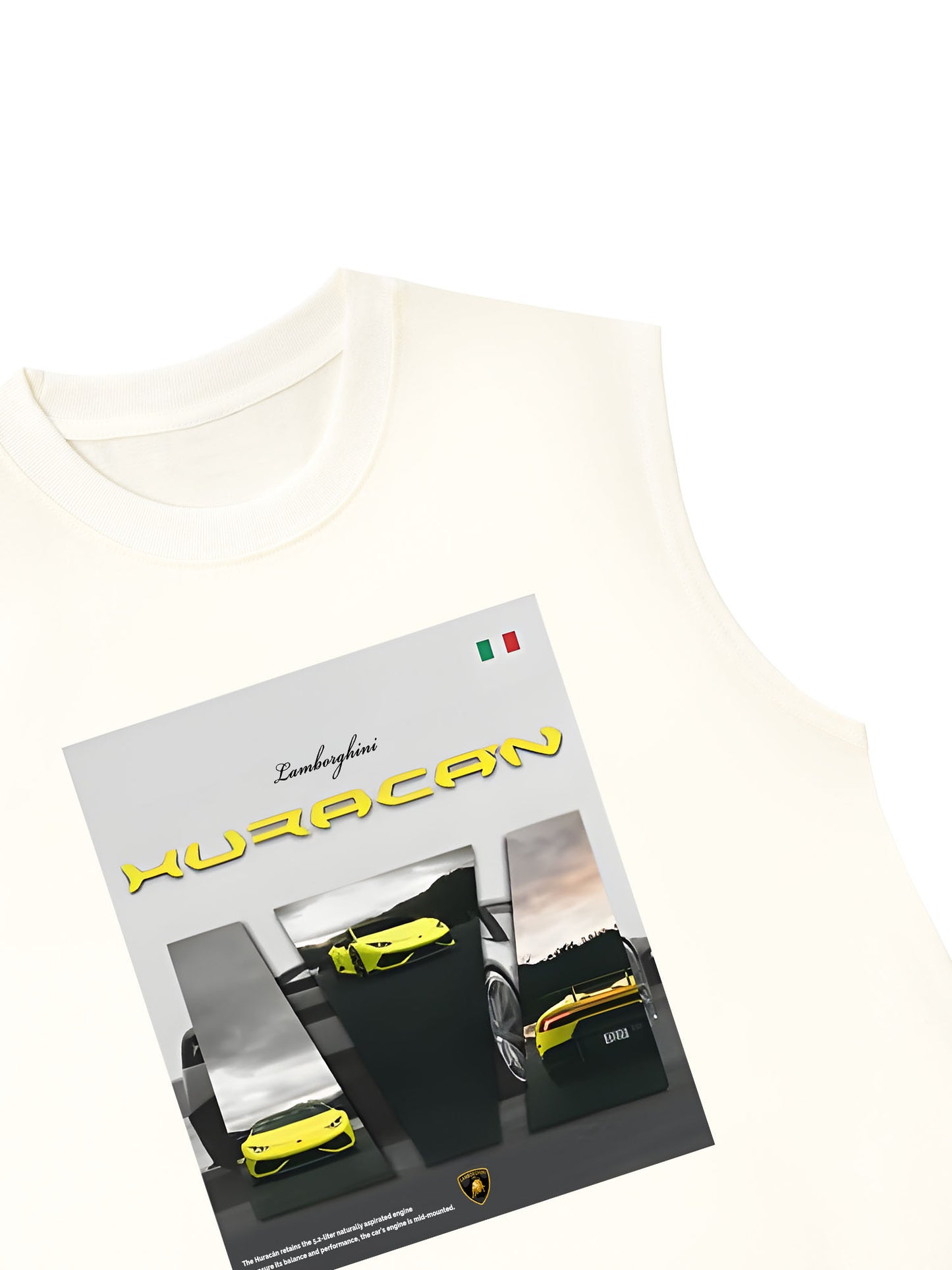 Áo Ba Lỗ Relaxed Fit CAR Lamborghini Muracan