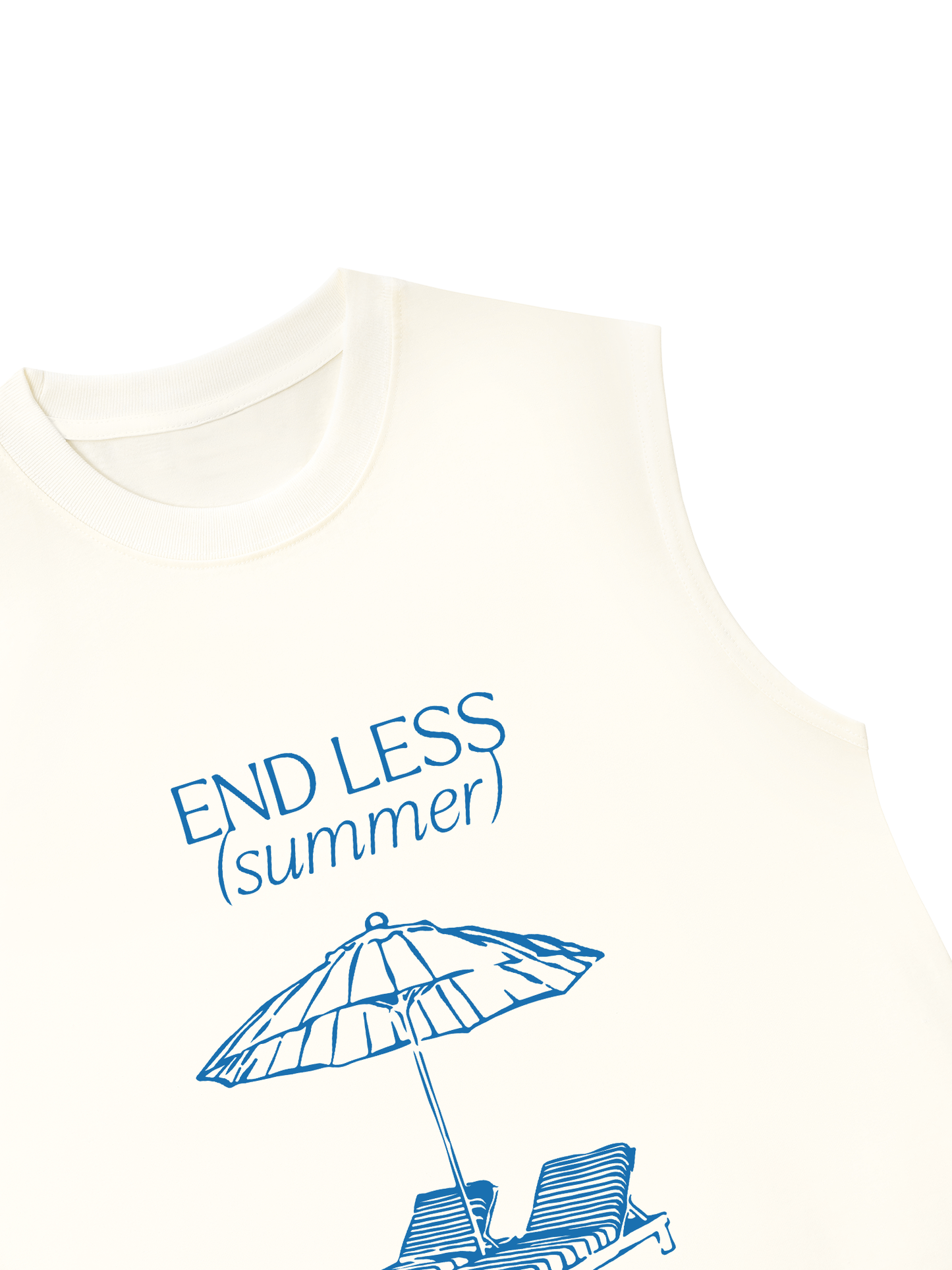 Áo Ba Lỗ Relaxed Fit End Less Summer Quote