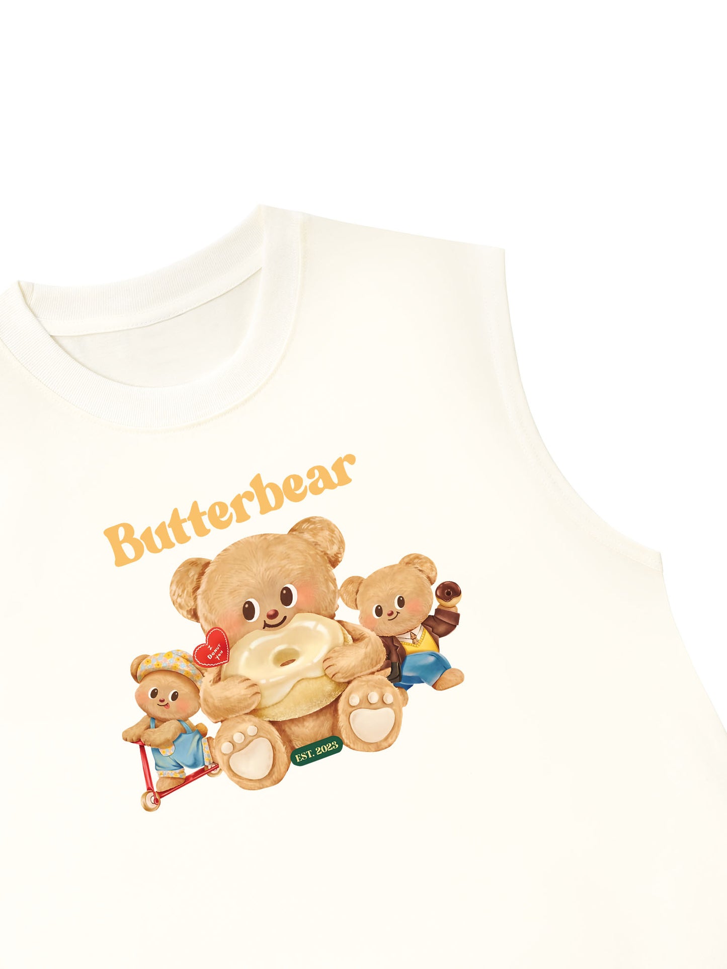Áo Ba Lỗ Relaxed Fit Butterbear