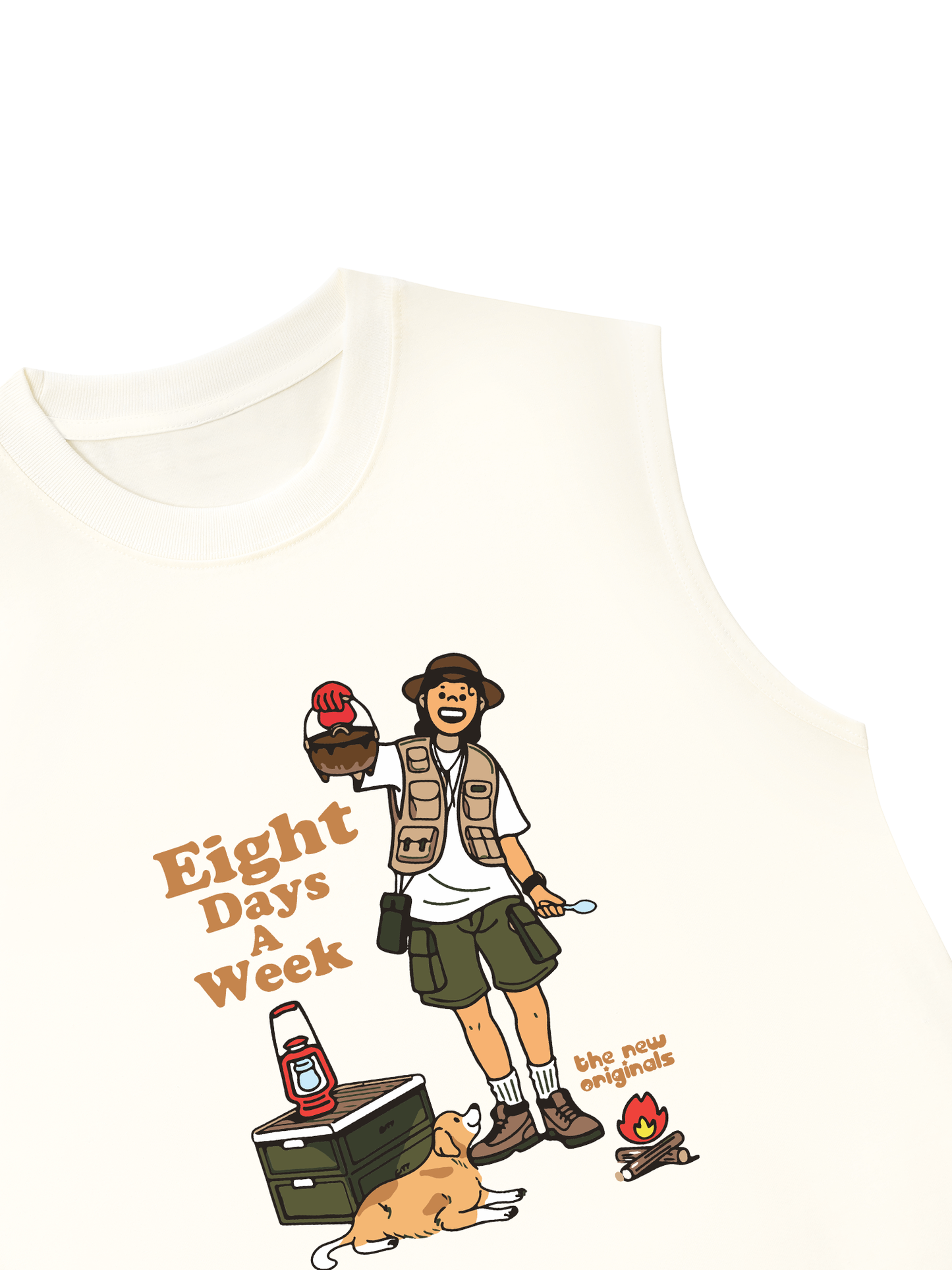 Áo Ba Lỗ Relaxed Fit Go Out Eight Days A Week