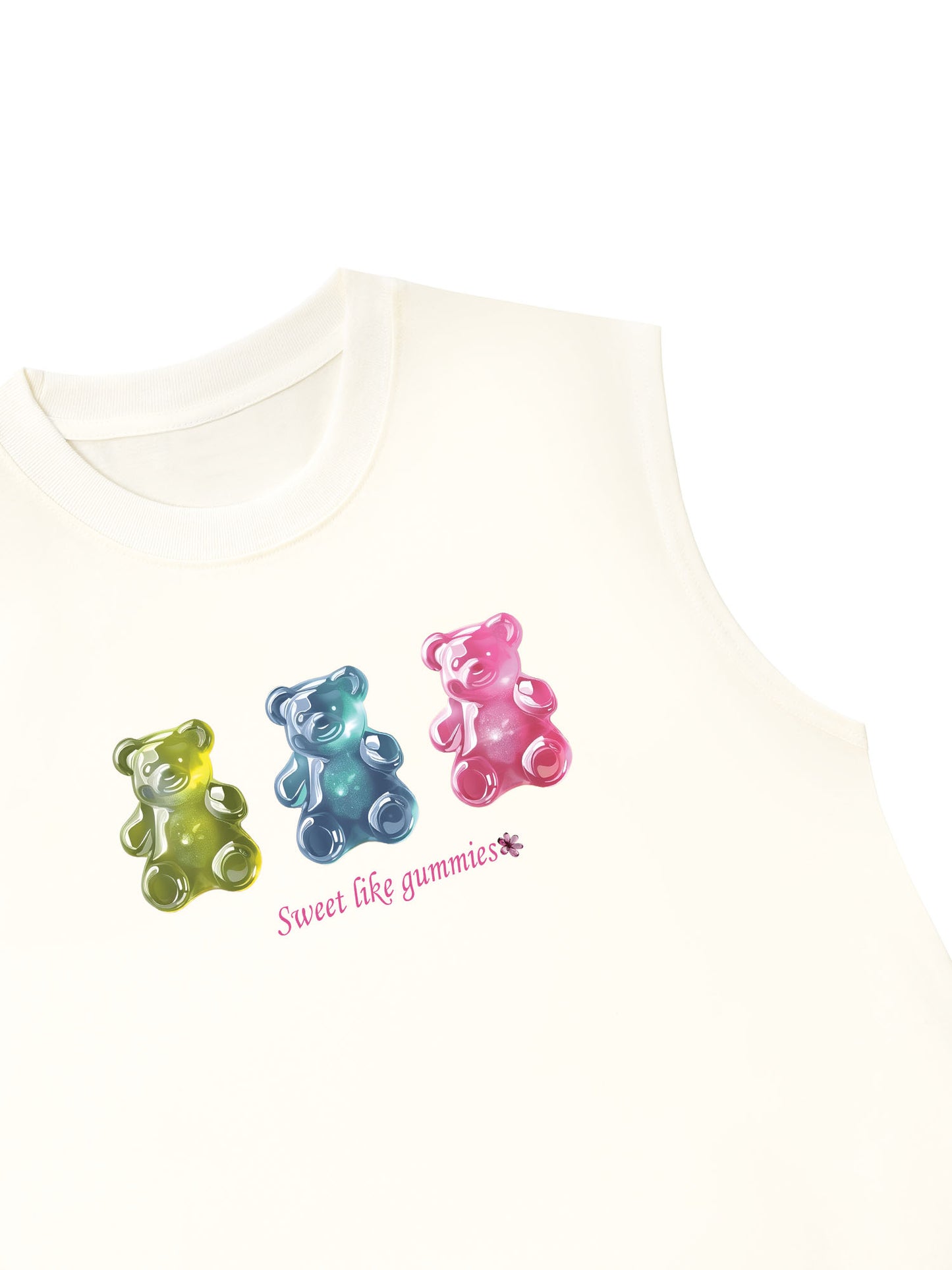 Áo Ba Lỗ Relaxed Fit Sweet Like Gummies