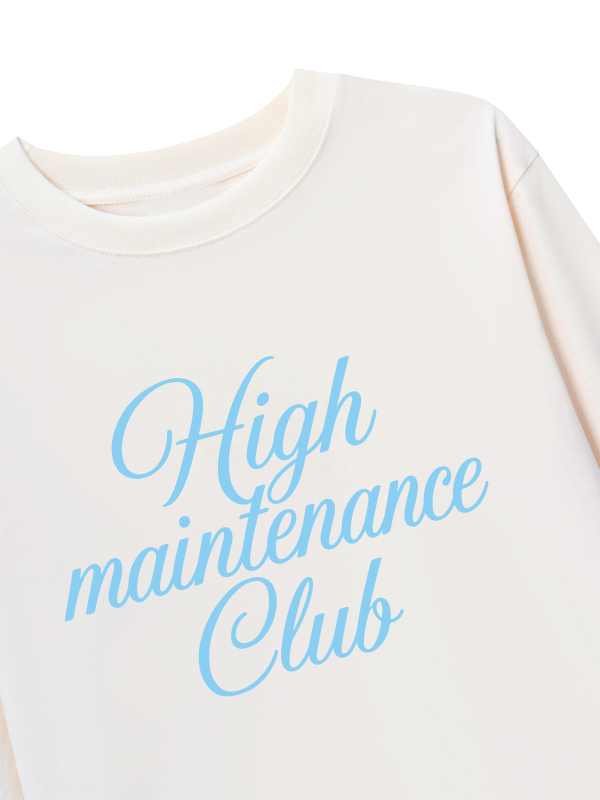 Áo Thun Dài Tay High Maintenance Club