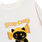 Áo Thun Dài Tay Stay Cozy Candy Cat