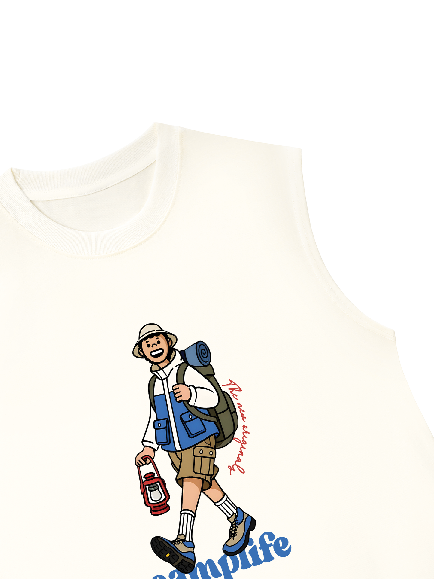 Áo Ba Lỗ Relaxed Fit Camplife