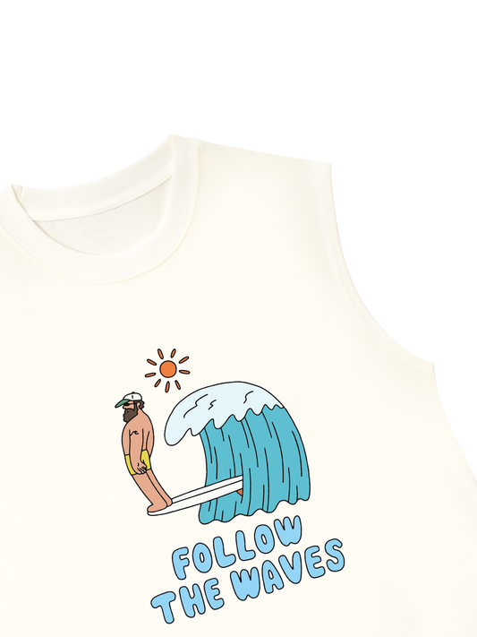 Áo Ba Lỗ Relaxed Fit Summer Vibes
