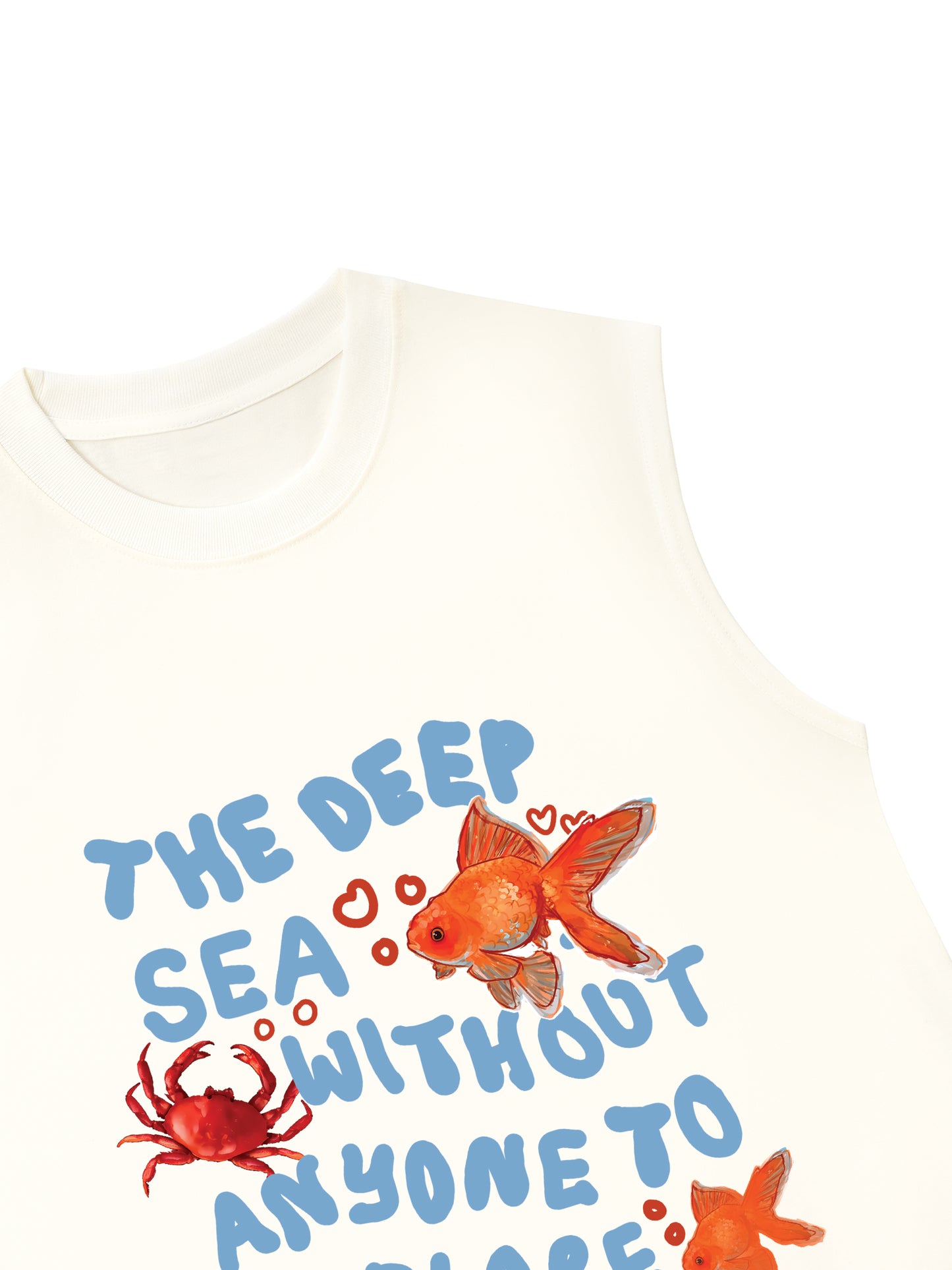 Áo Ba Lỗ Relaxed Fit Ocean The Deep Sea