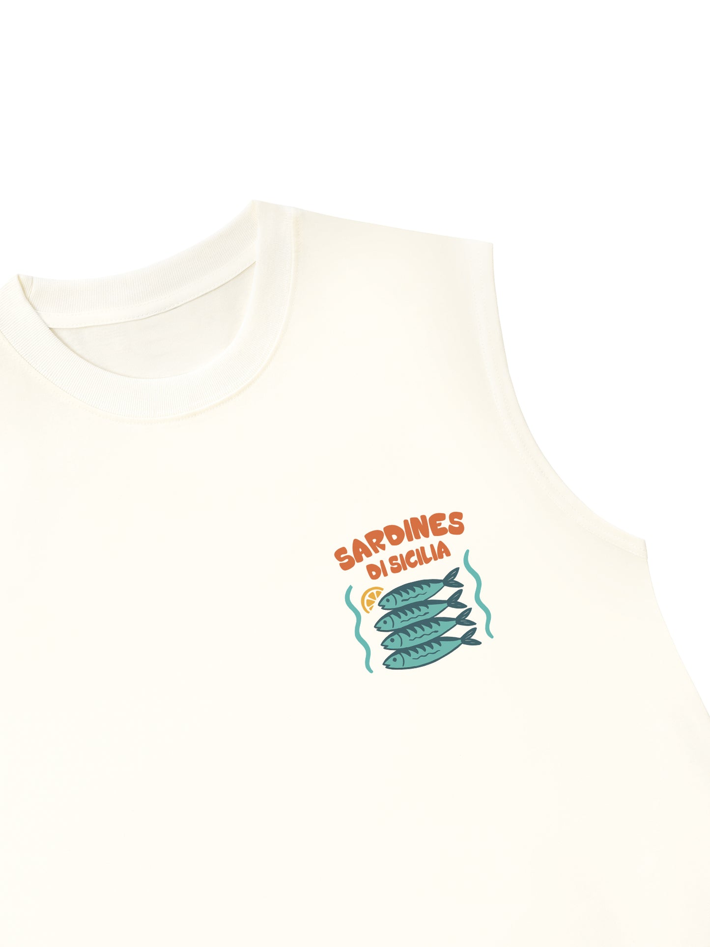 Áo Ba Lỗ Relaxed Fit Ocean Sardines