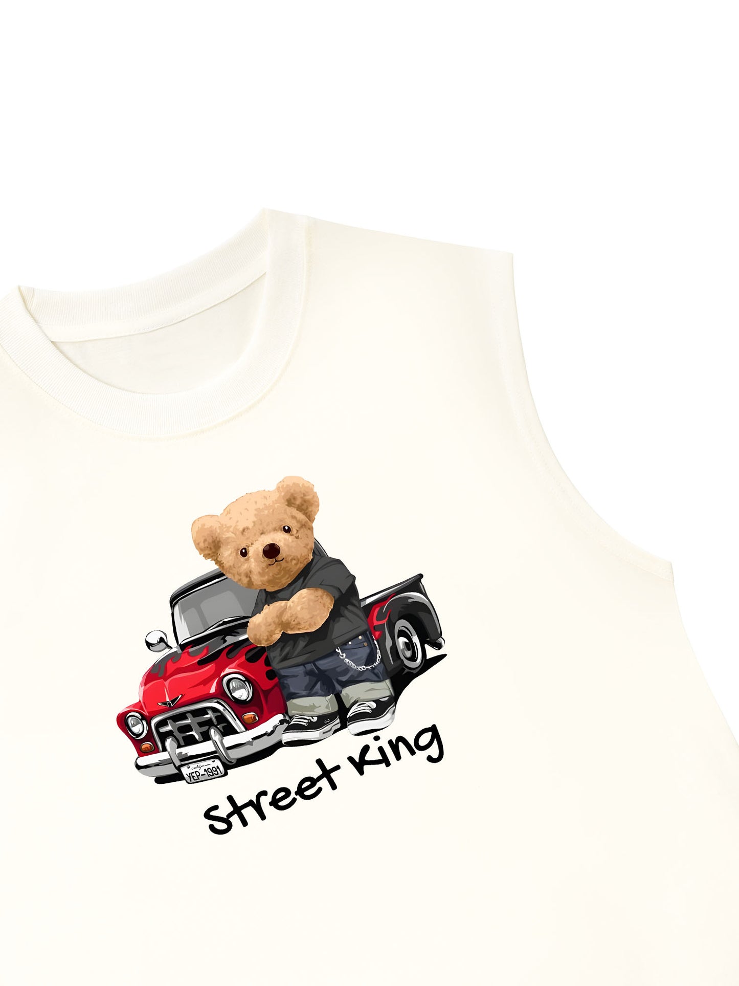 Áo Ba Lỗ Relaxed Fit Street King