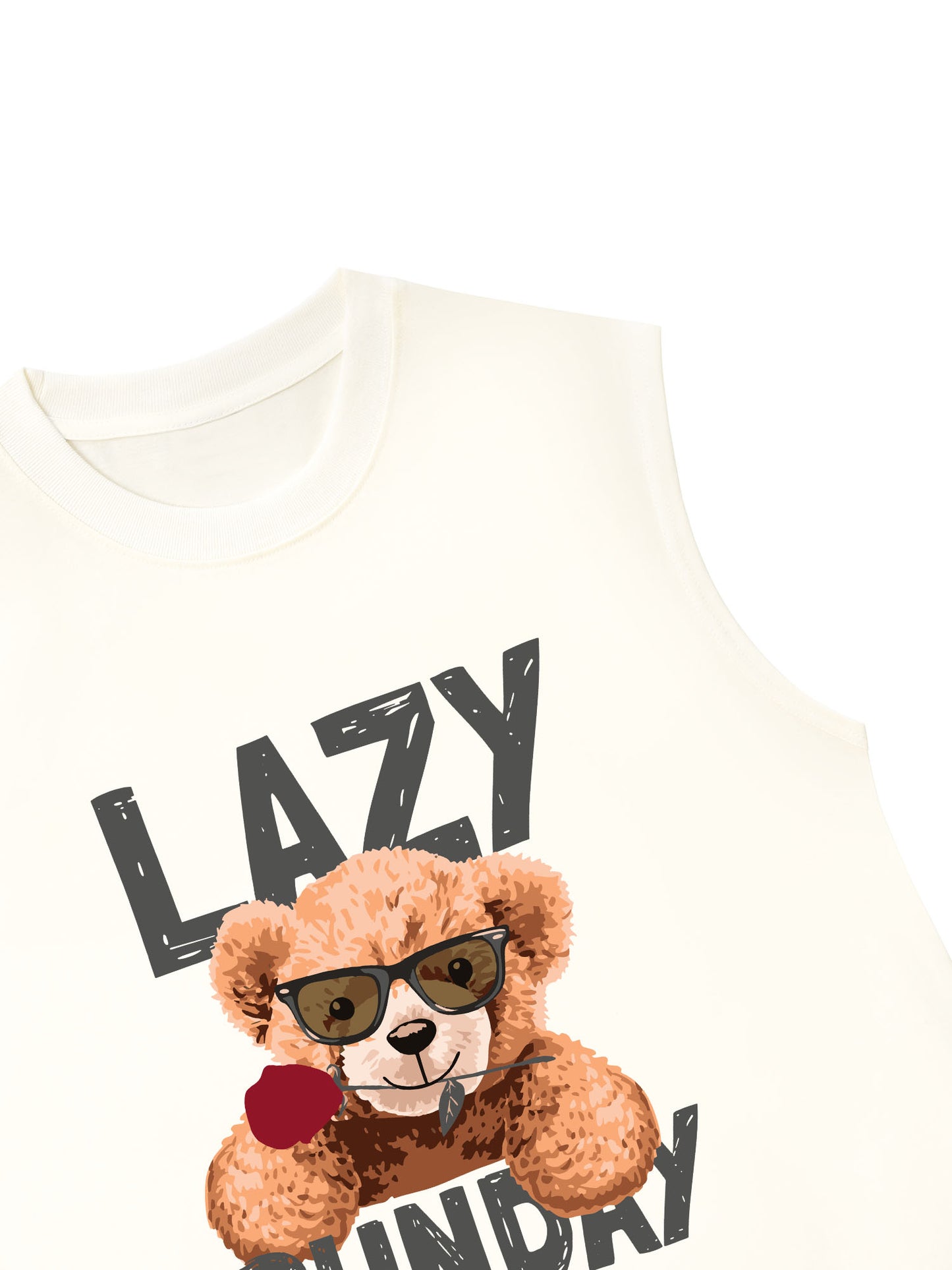 Áo Ba Lỗ Relaxed Fit Lazy Sunday