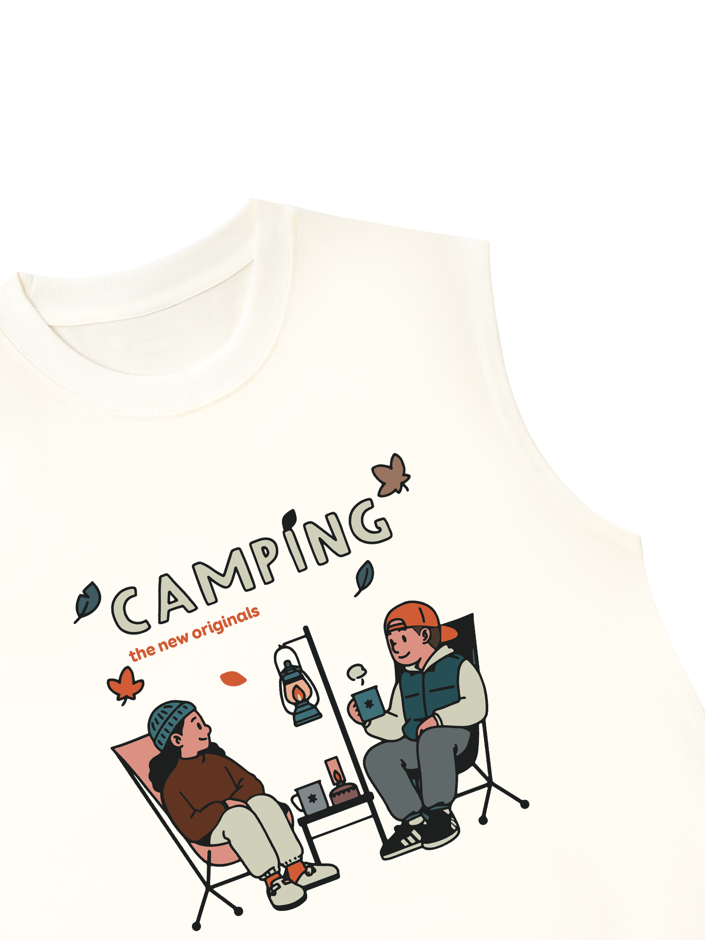 Áo Ba Lỗ Relaxed Fit Go Camping
