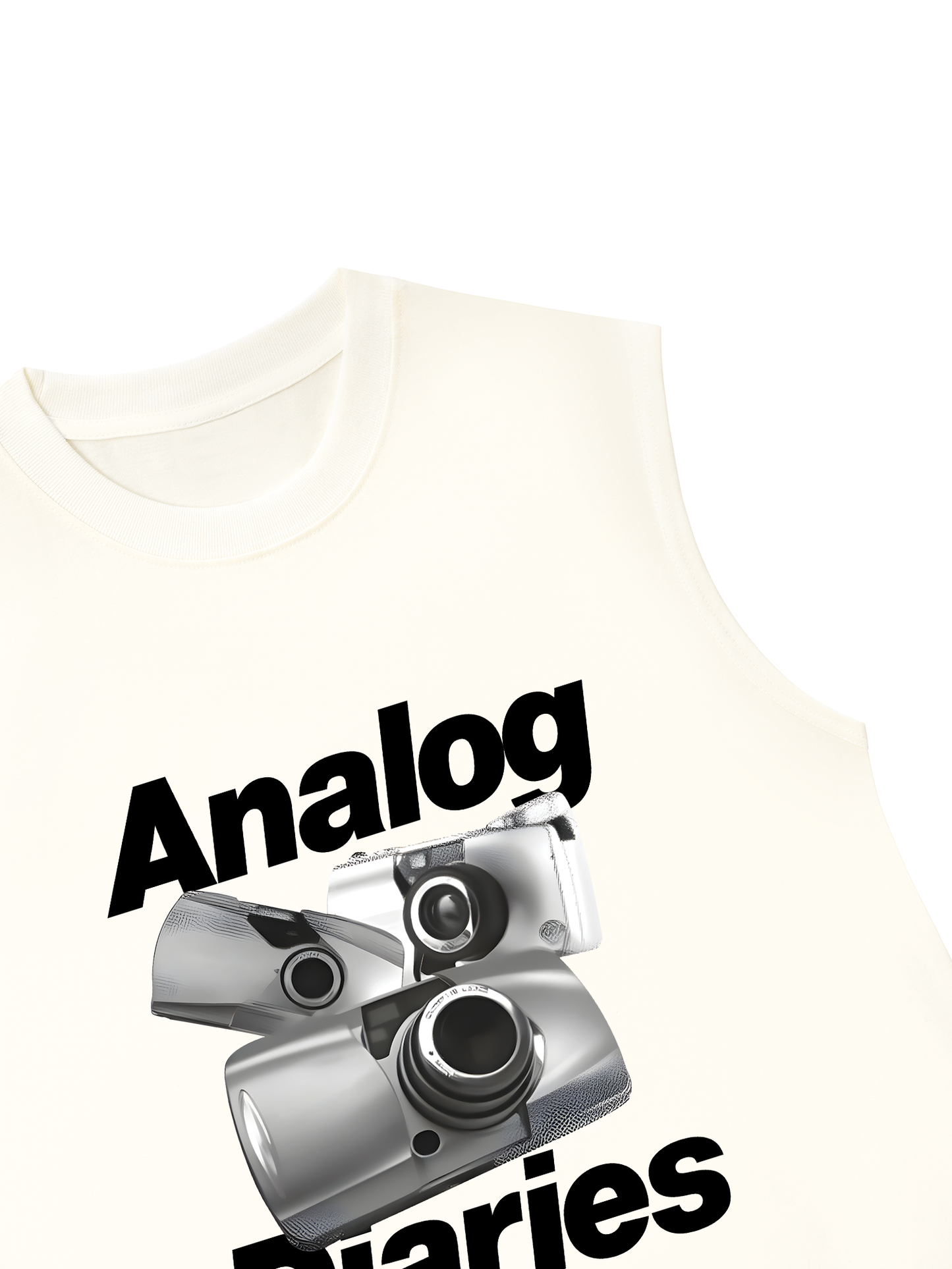 Áo Ba Lỗ Relaxed Fit Analof Diaries