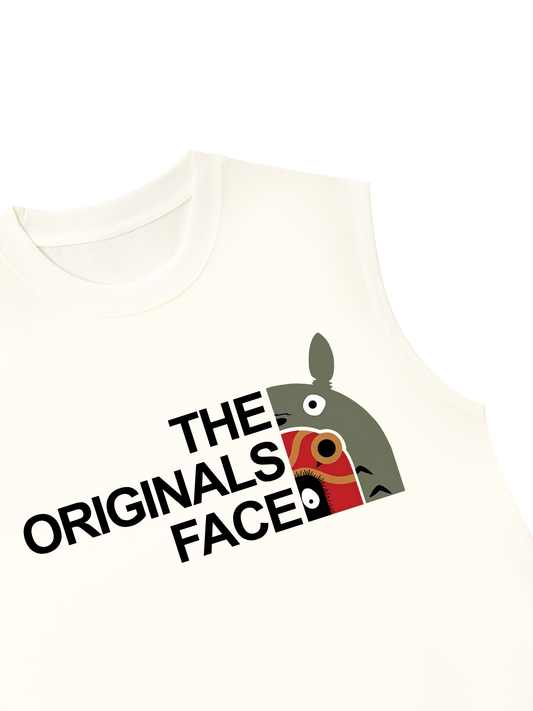 Áo Ba Lỗ Relaxed Fit Japan Spirit The Originals Face