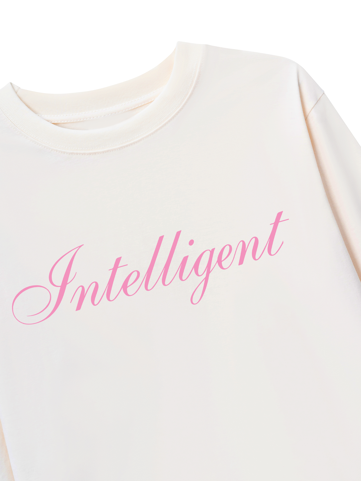 Áo Thun Dài Tay  Pink Intelligent