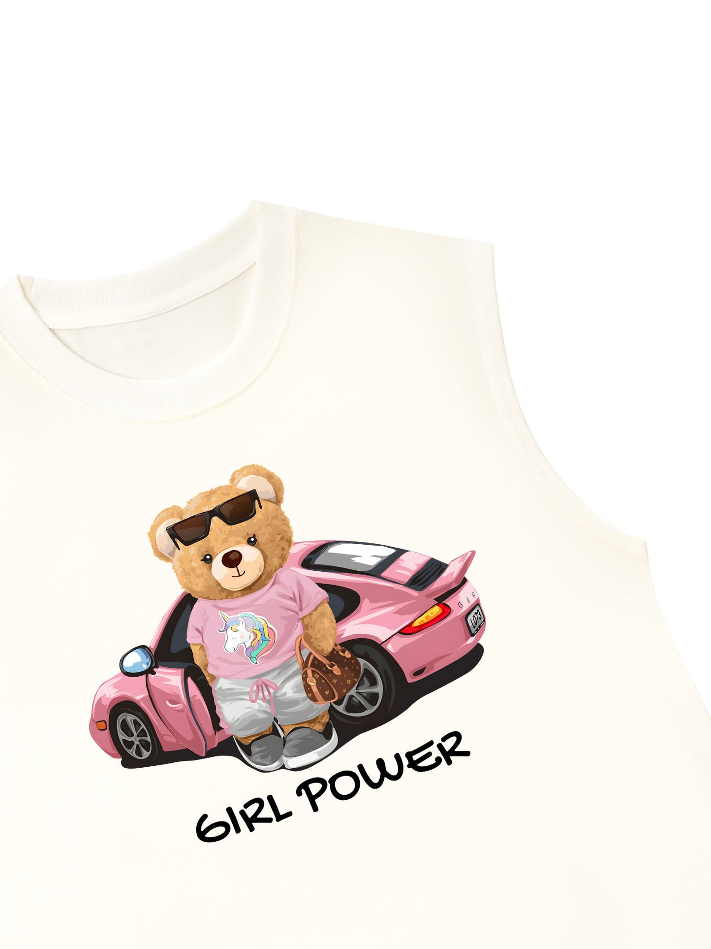 Áo Ba Lỗ Relaxed Fit Girl Power
