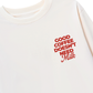 Áo Thun Dài Tay Good Coffee Doesn't Need Milk