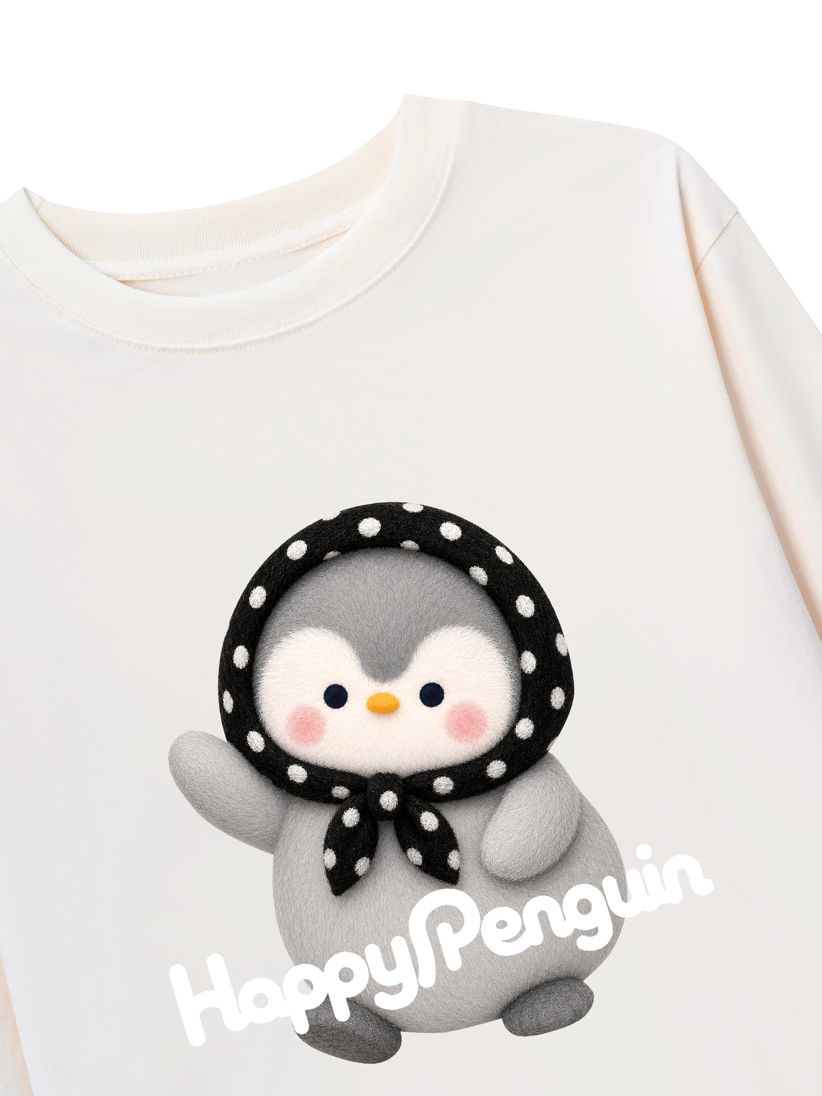 Áo Thun Dài Tay Happy Penguin