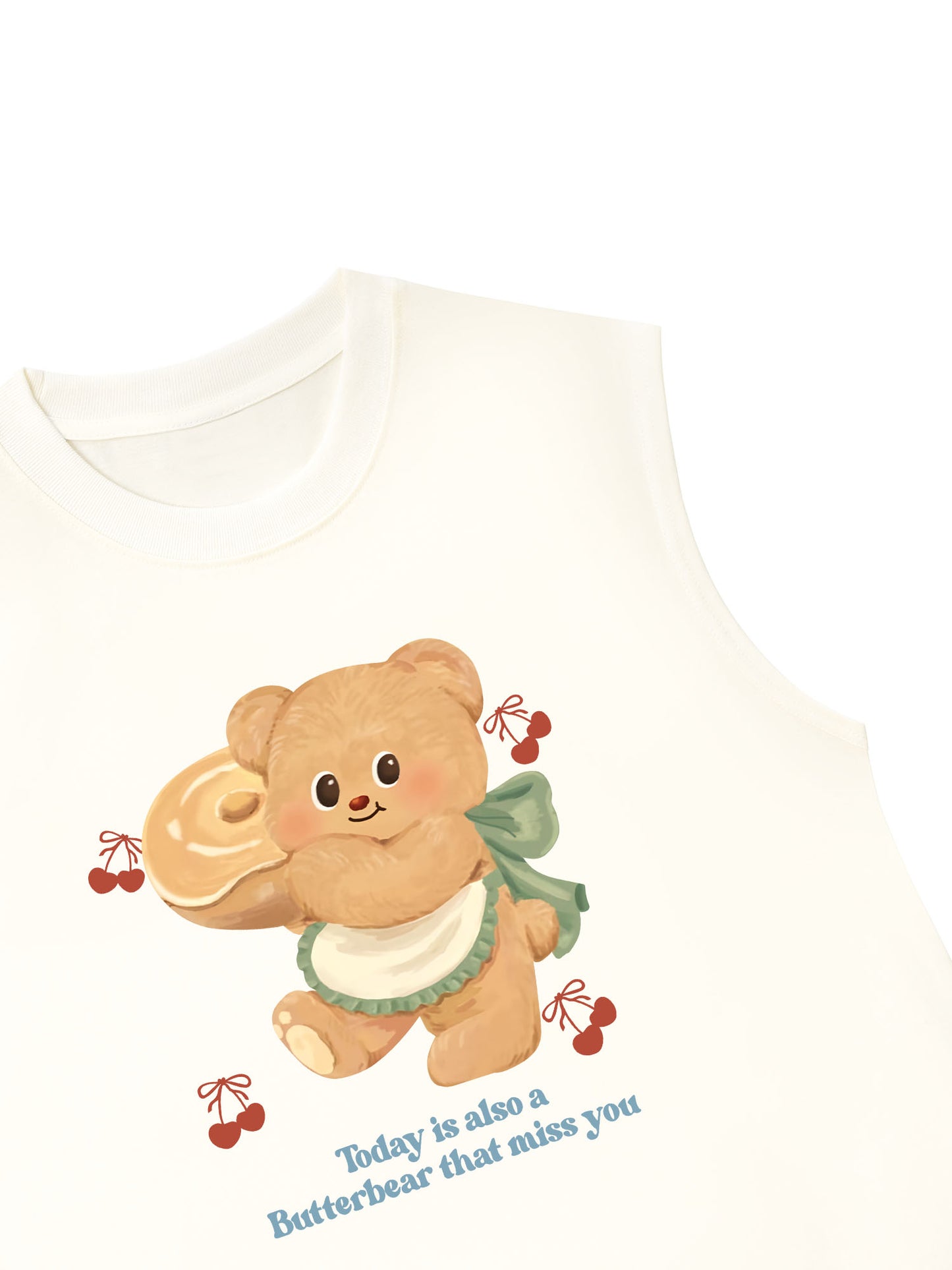 Áo Ba Lỗ Relaxed Fit Butterbear quote