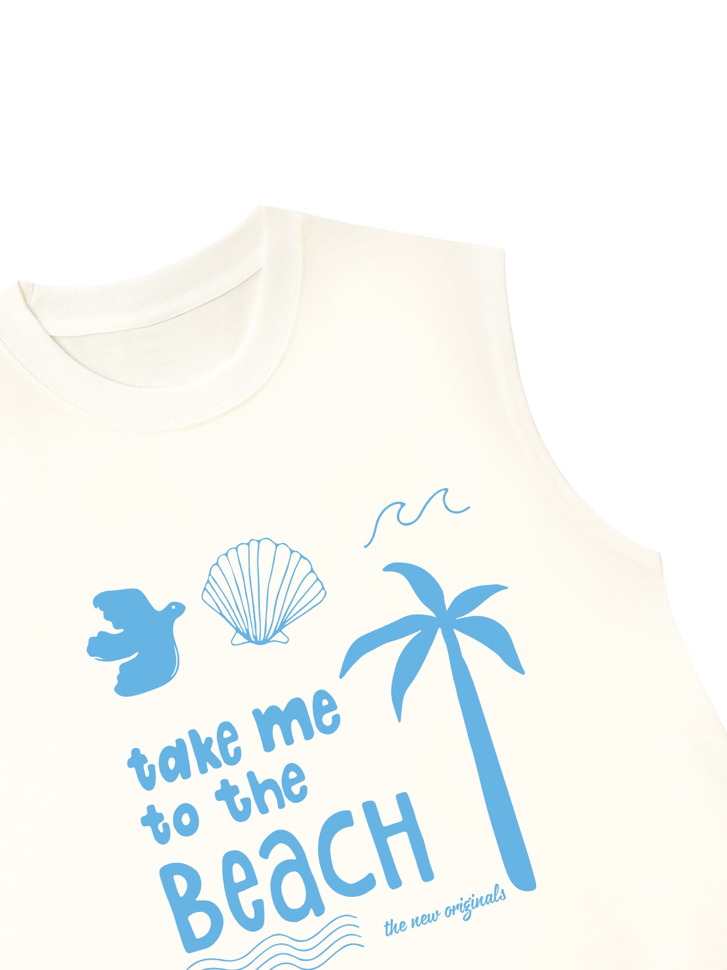 Áo Ba Lỗ Relaxed Fit Take Me To The Beach