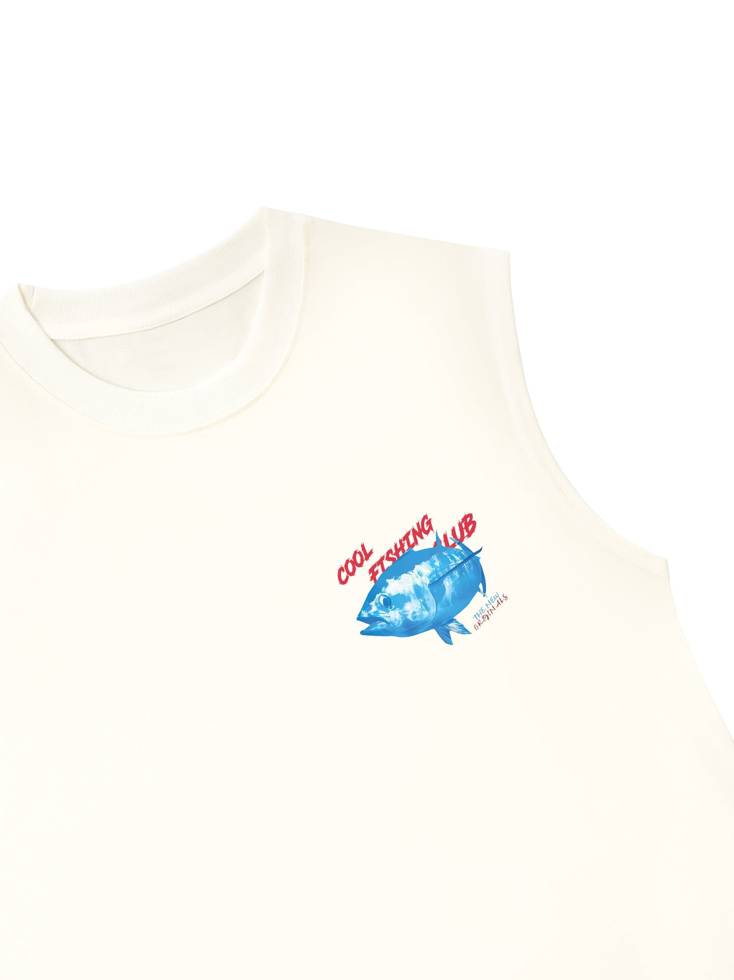 Áo Ba Lỗ Relaxed Fit Ocean Coolo Fishing Club