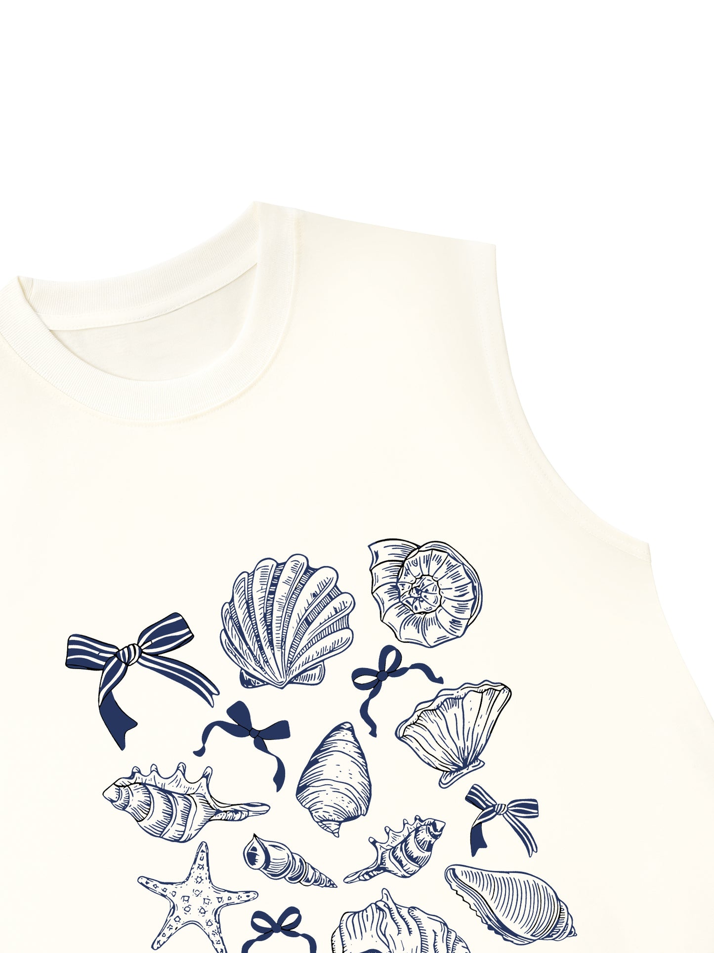 Áo Ba Lỗ Relaxed Fit Ocean Blue Vibes