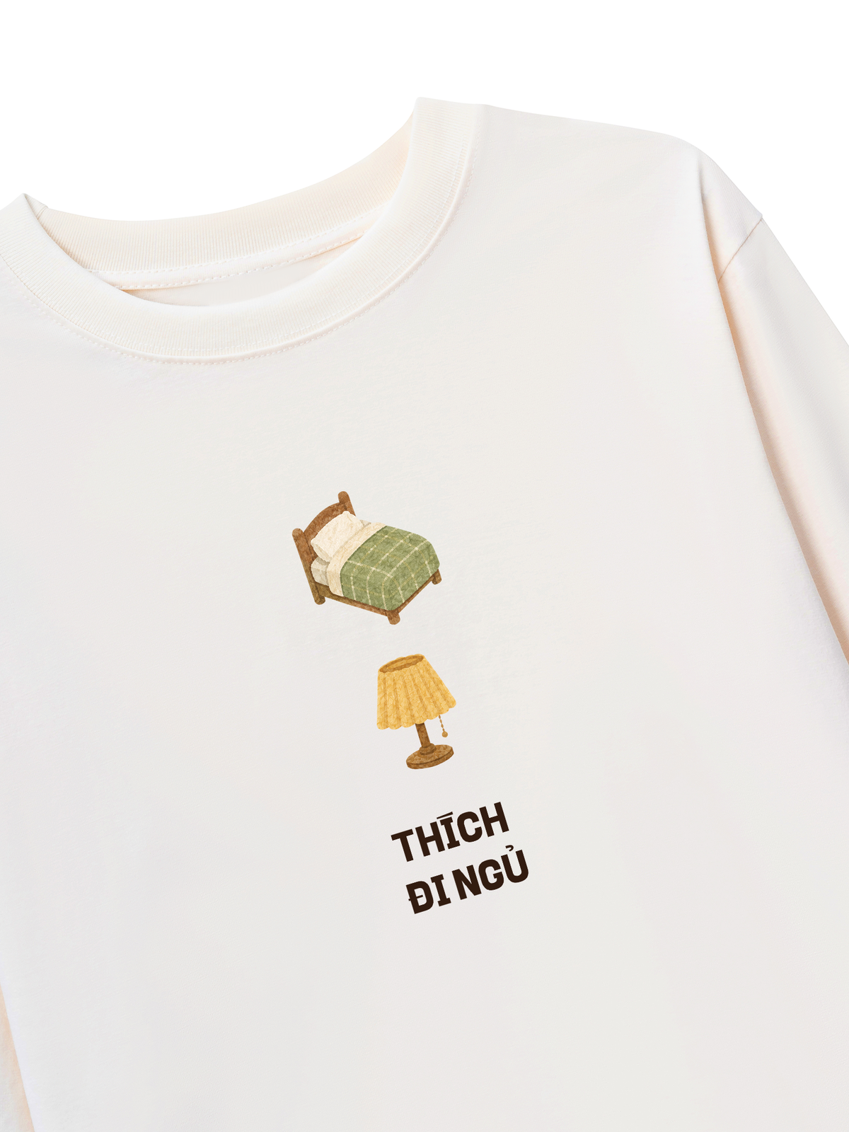 Áo Thun Dài Tay Thích Đi Ngủ