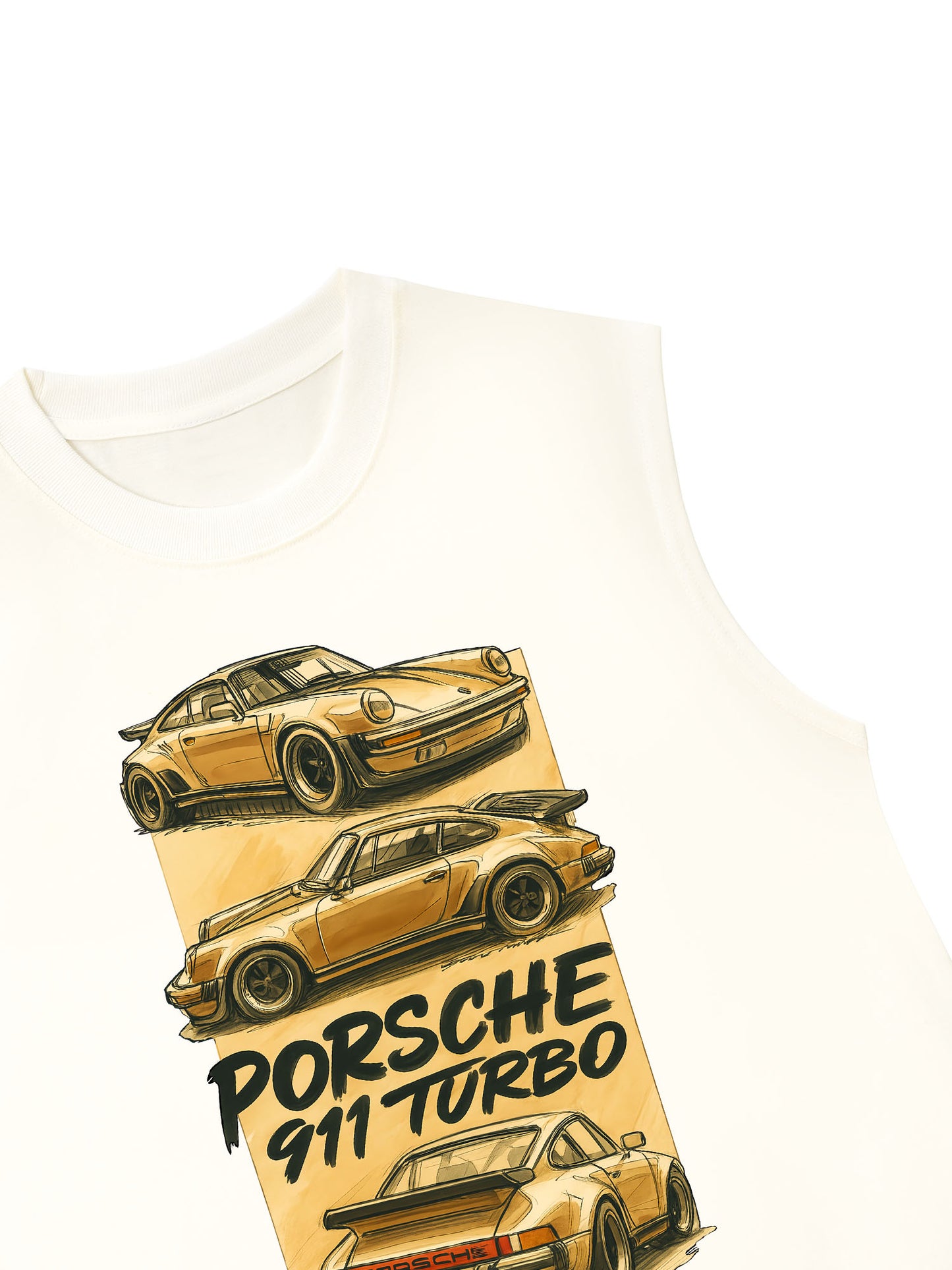 Áo Ba Lỗ Relaxed Fit Porsche 911 Turbo