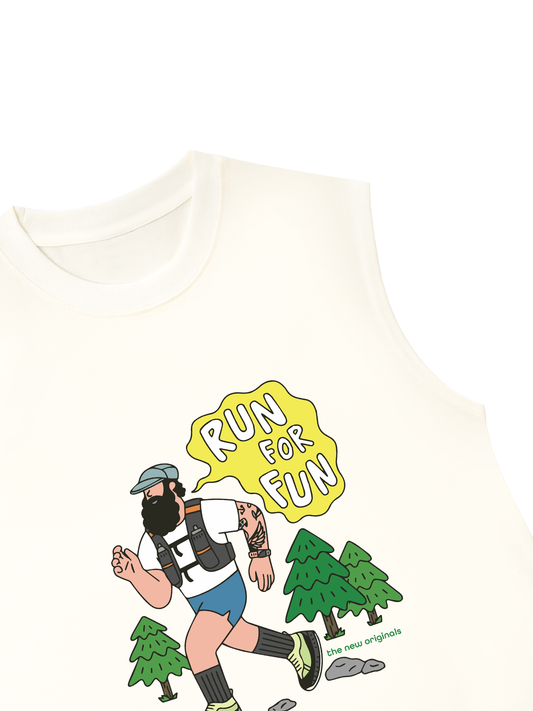 Áo Ba Lỗ Relaxed Fit Run For Run