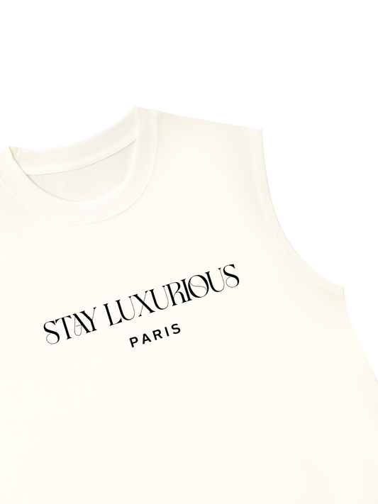 Áo Ba Lỗ Relaxed Fit STAY LUXURIOUS