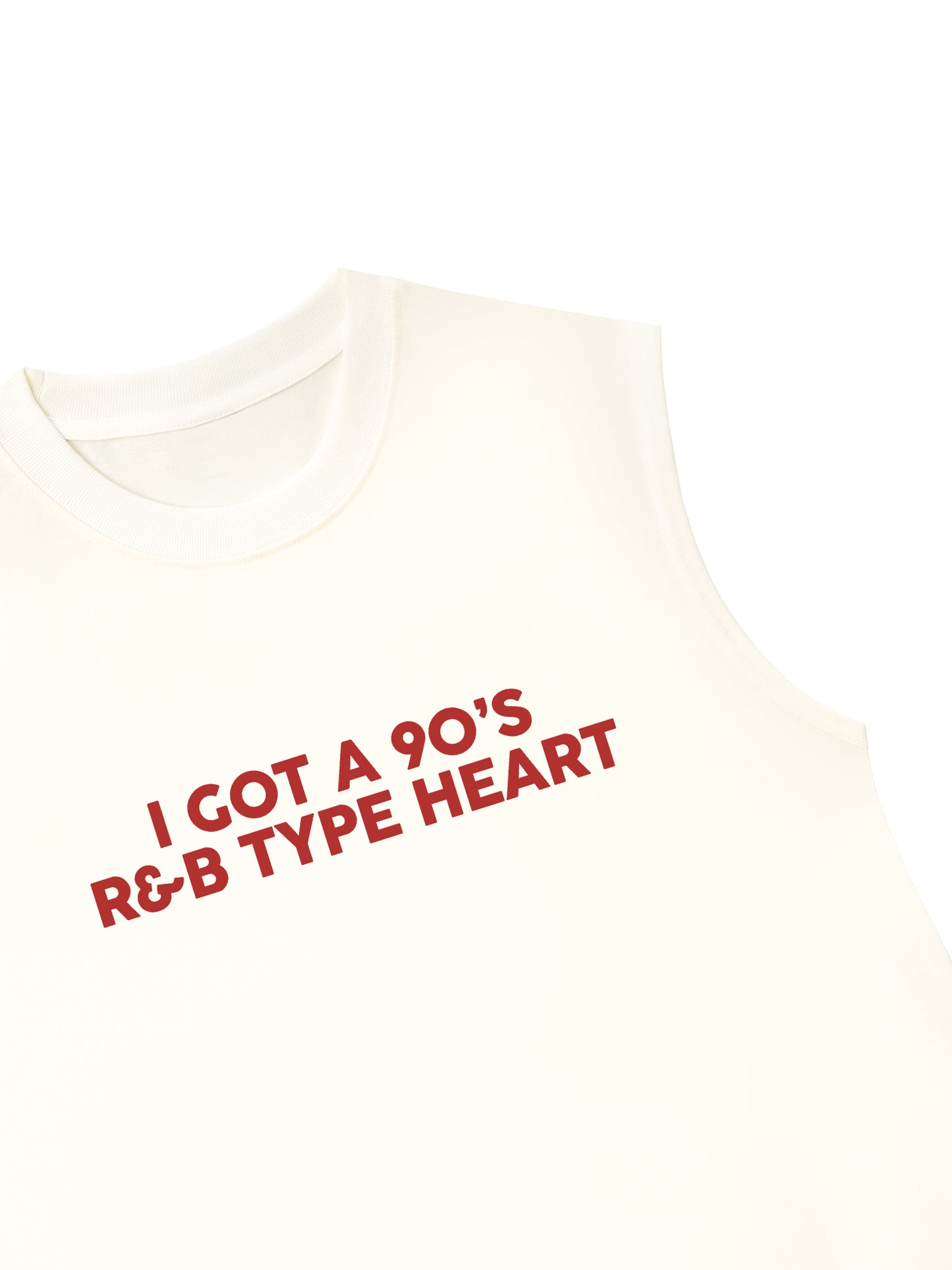 Áo Ba Lỗ Relaxed Fit 90_s Heart