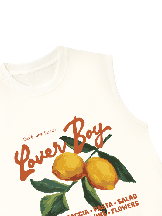Áo Ba Lỗ Relaxed Fit Lover Boy