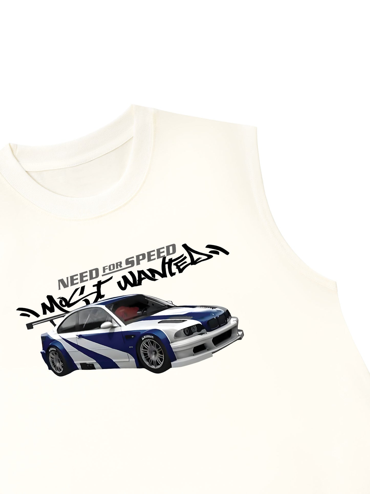 Áo Ba Lỗ Relaxed Fit CAR Need For Speed