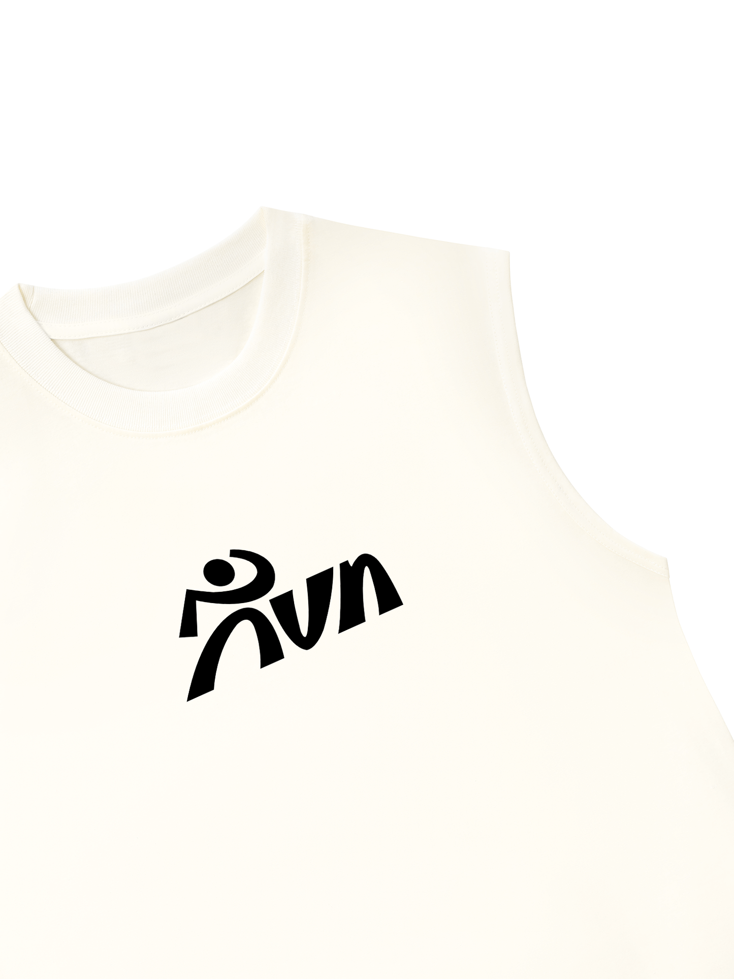 Áo Ba Lỗ Relaxed Fit Run Typography 1