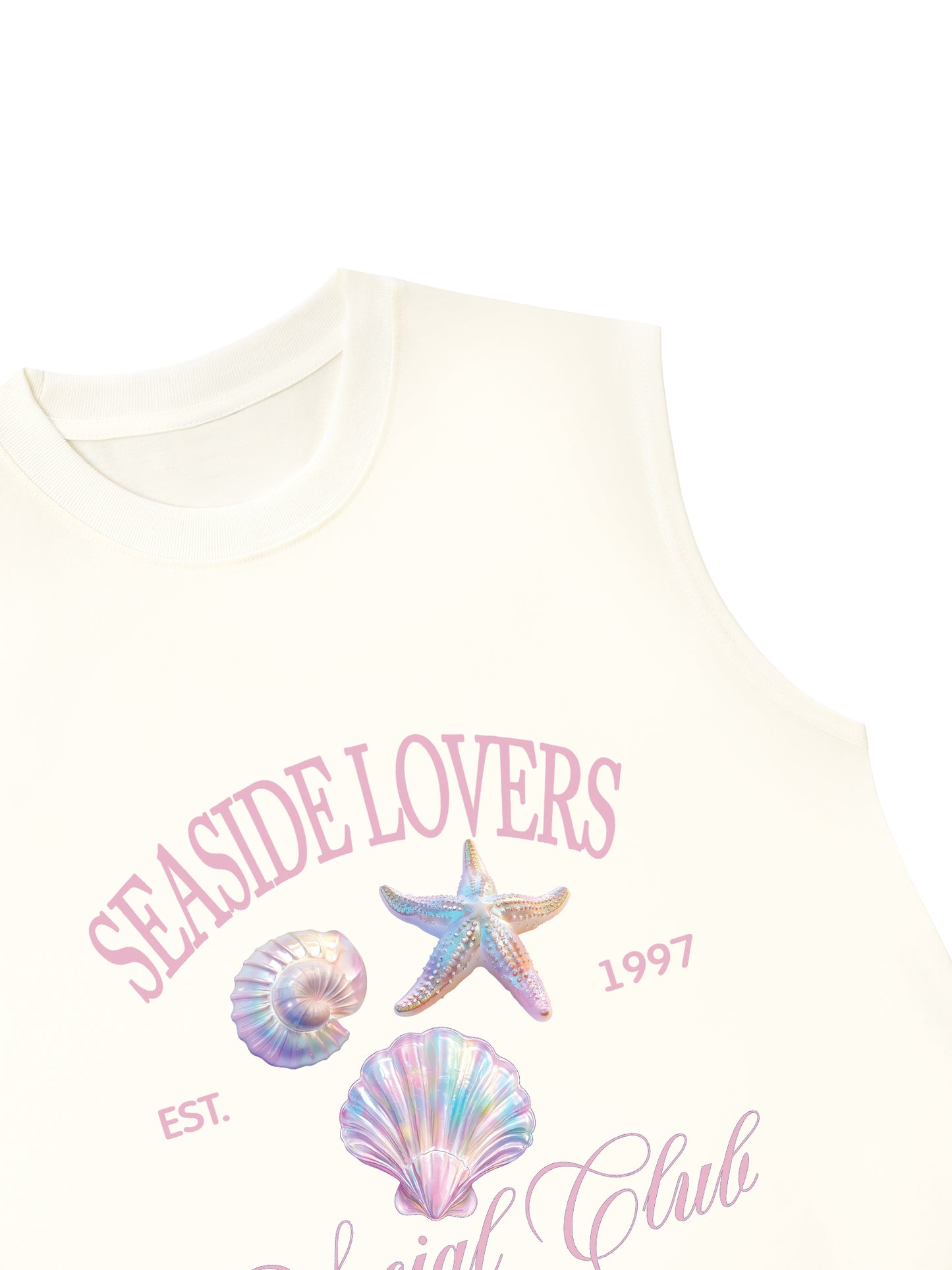 Áo Ba Lỗ Relaxed Fit Ocean Hologram Seaside Lover