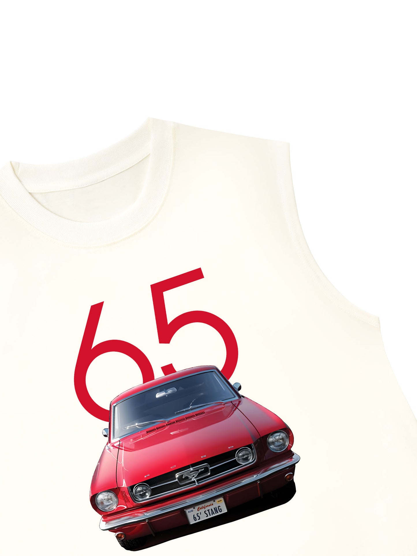 Áo Ba Lỗ Relaxed Fit Ford Mustang Fastback 1965