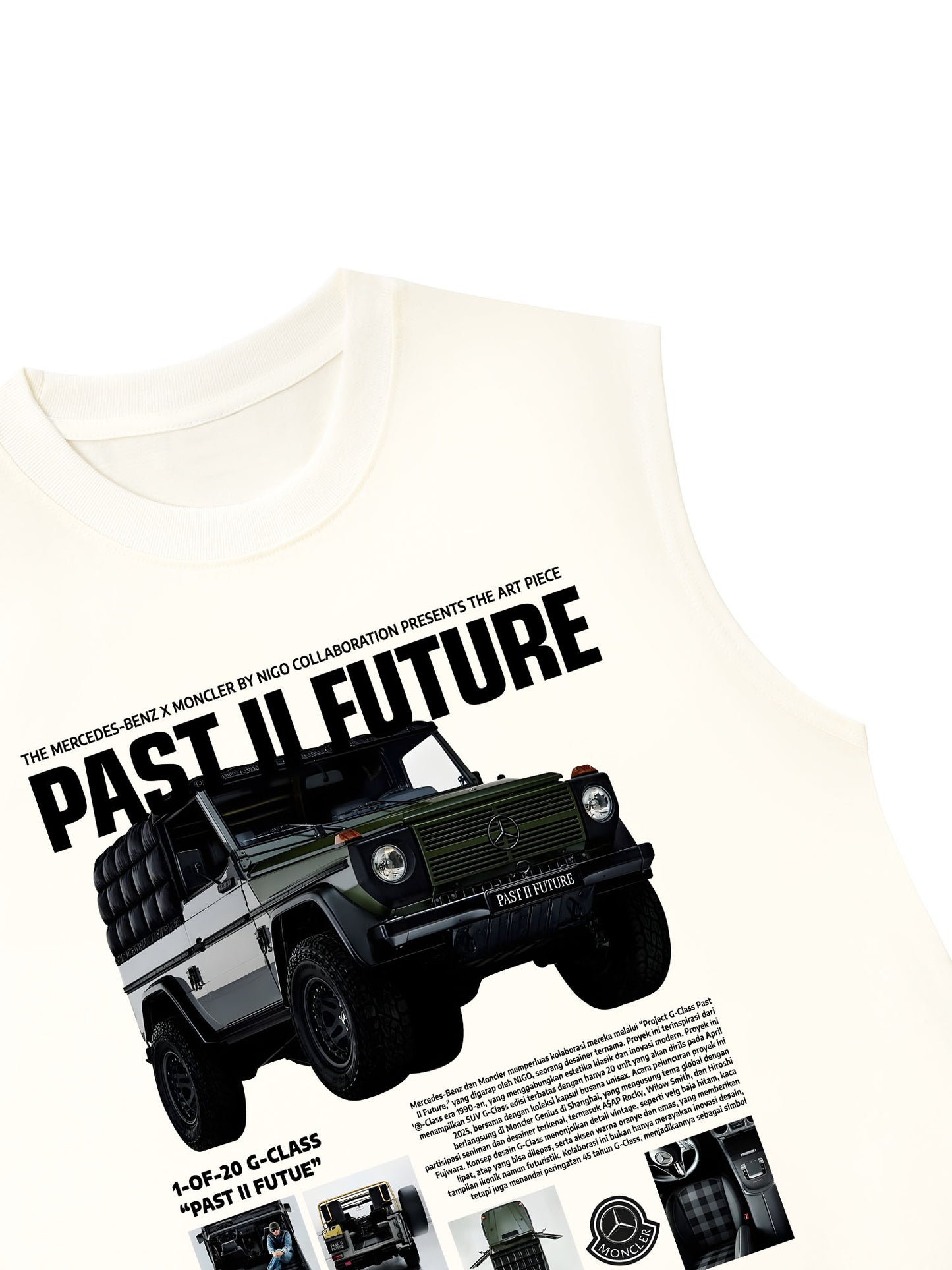 Áo Ba Lỗ Relaxed Fit CAR Past II Future