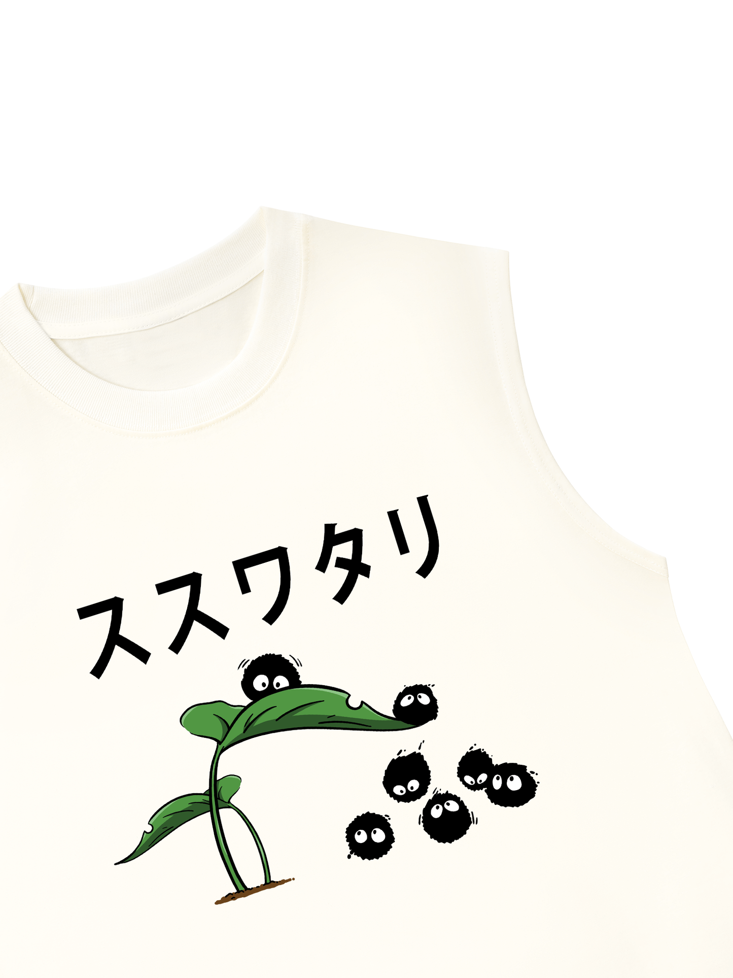 Áo Ba Lỗ Relaxed Fit Japan Spirit Scoot Sprites And Leaf