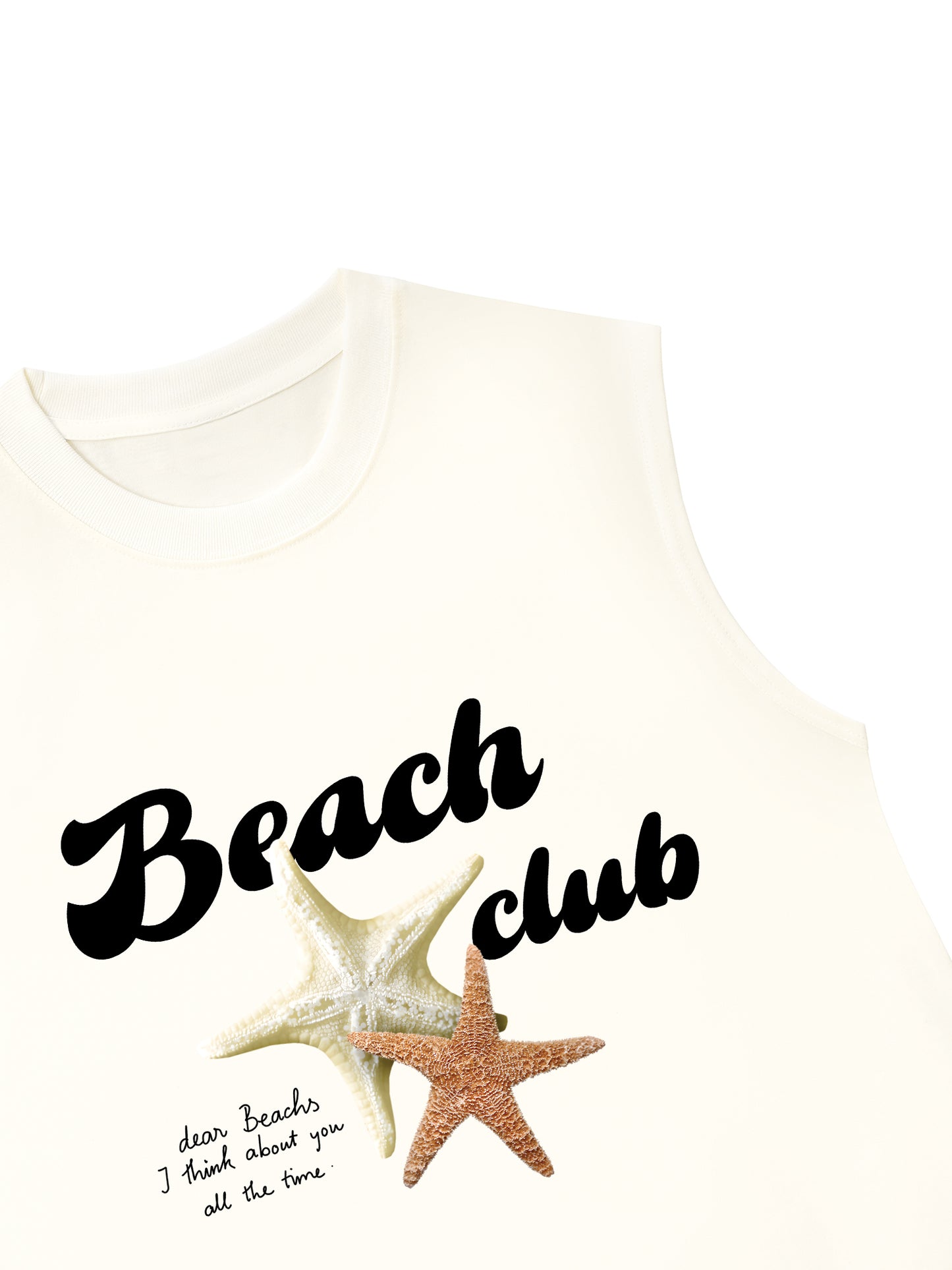 Áo Ba Lỗ Relaxed Fit Ocean Beach Club