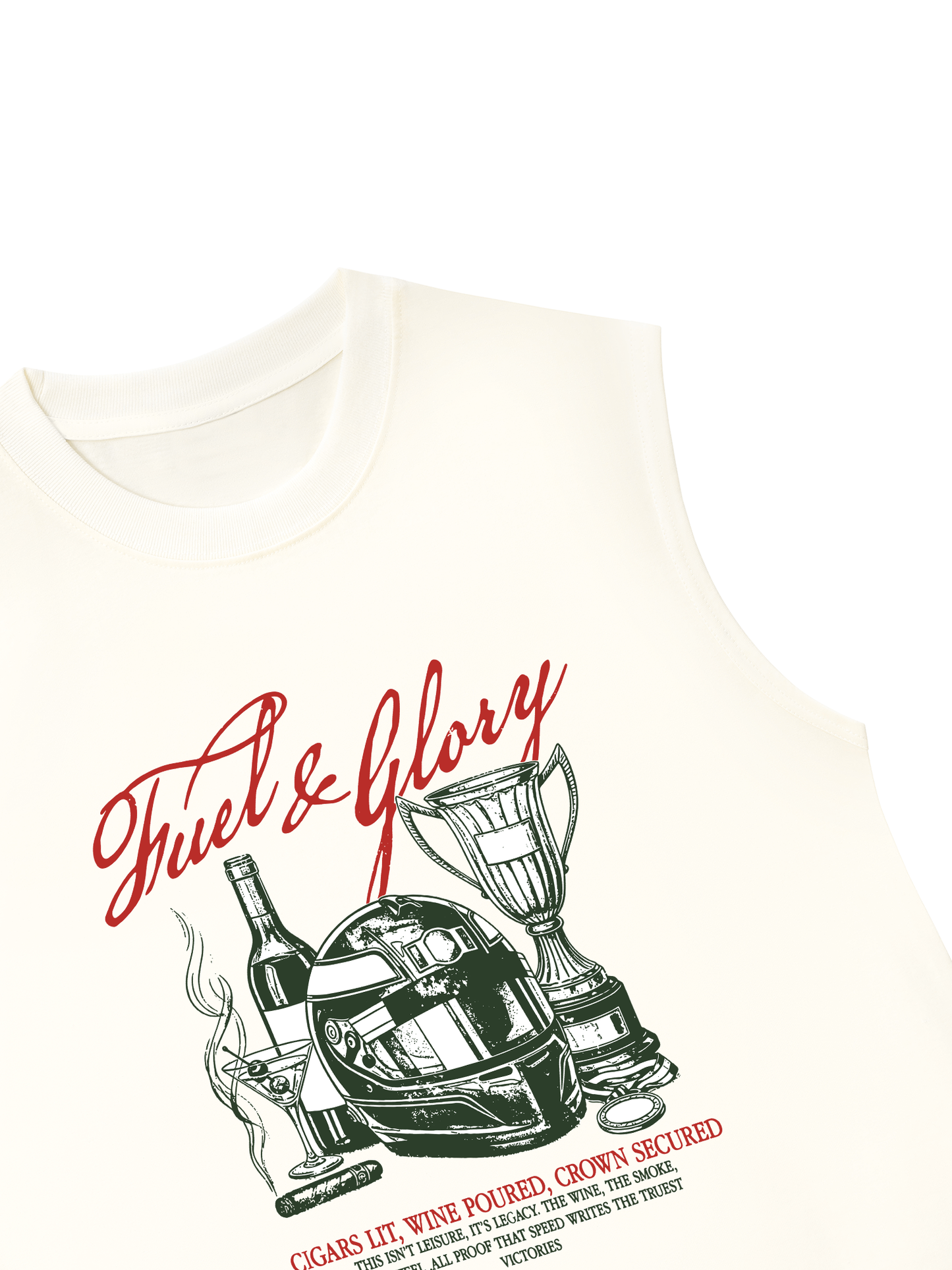Áo Ba Lỗ Relaxed Fit Fuel & Glory