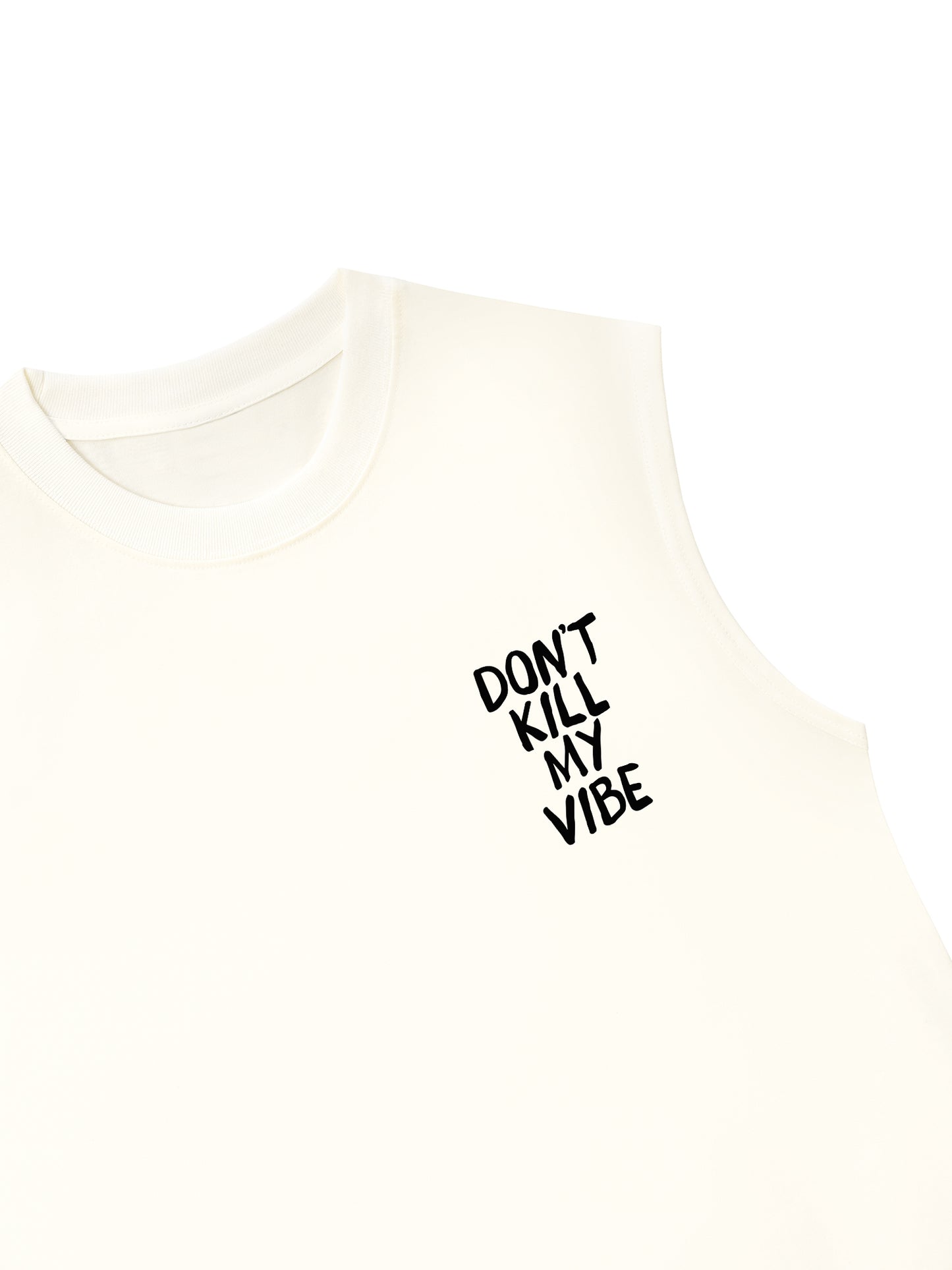 Áo Ba Lỗ Relaxed Fit Don_t Kill My Vibe