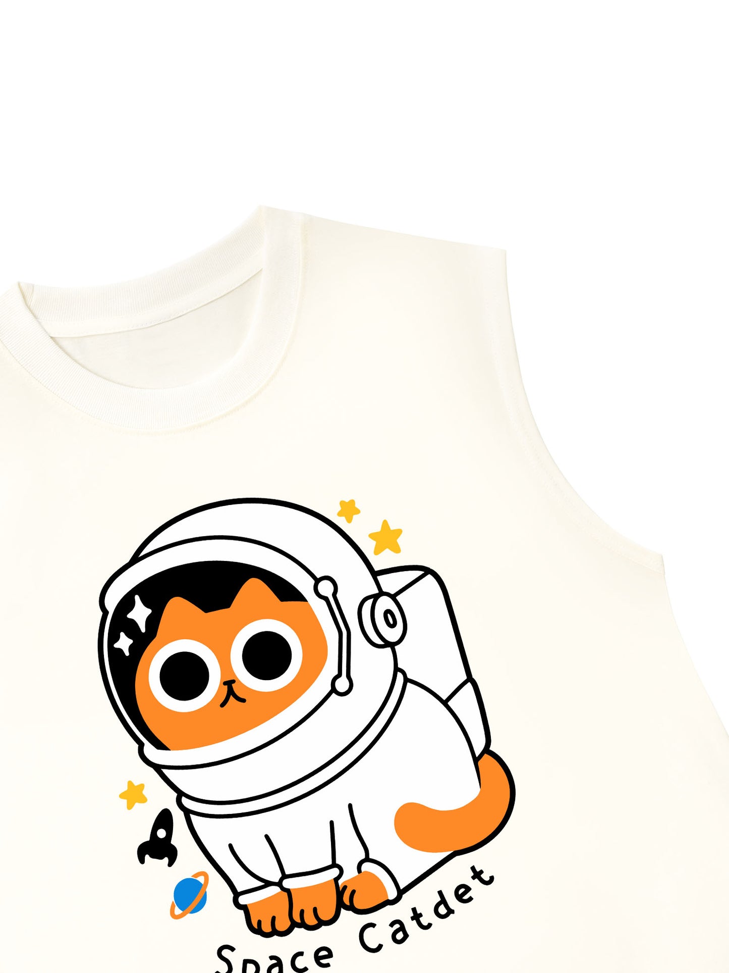 Áo Ba Lỗ Relaxed Fit Space Catdet