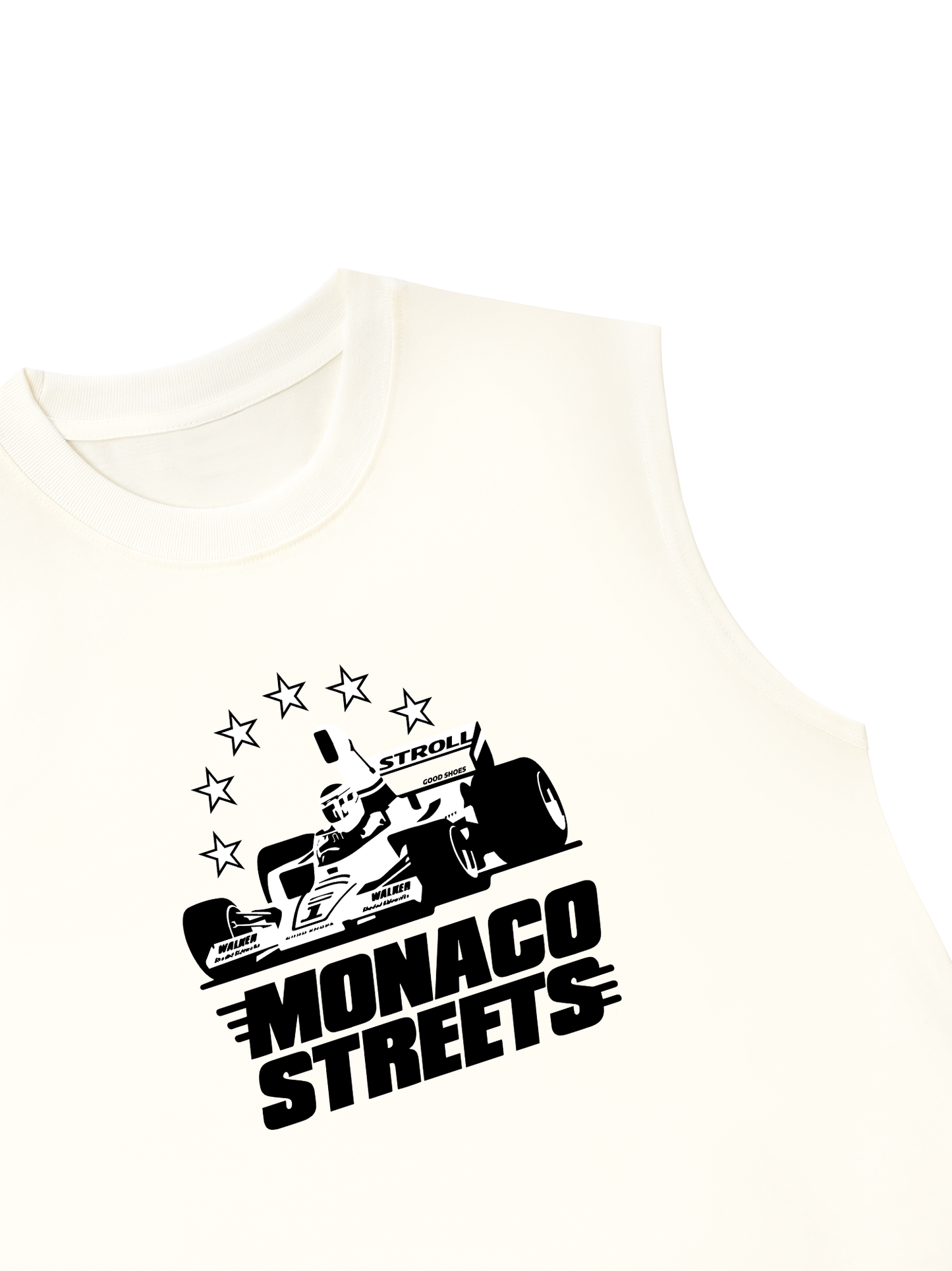 Áo Ba Lỗ Relaxed Fit Monaco Streets