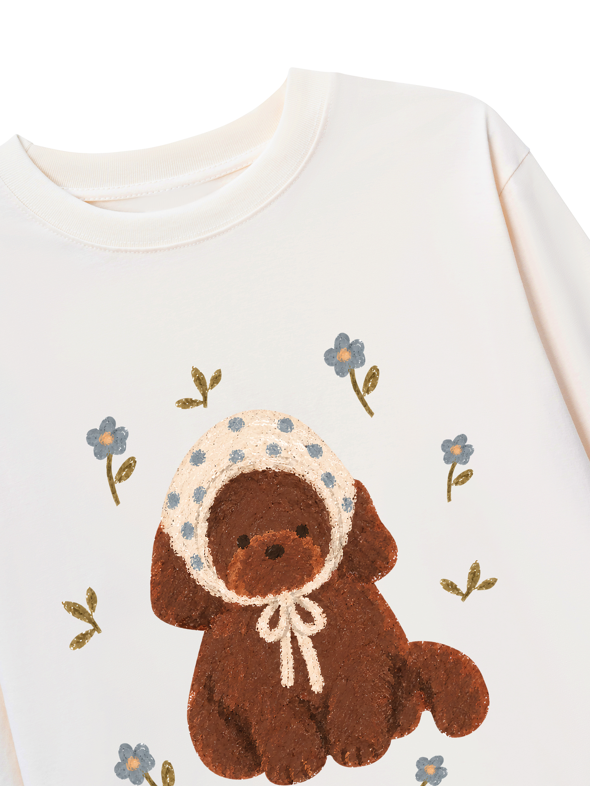 Áo Thun Dài Tay Cozy Puppy