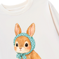 Áo Thun Dài Tay  Blue Tiffany Dotty Bunny