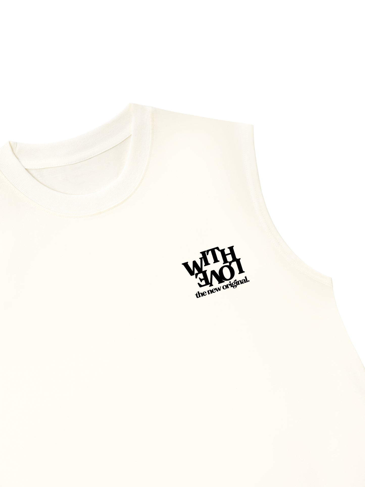 Áo Ba Lỗ Relaxed Fit Life Vibe With Love