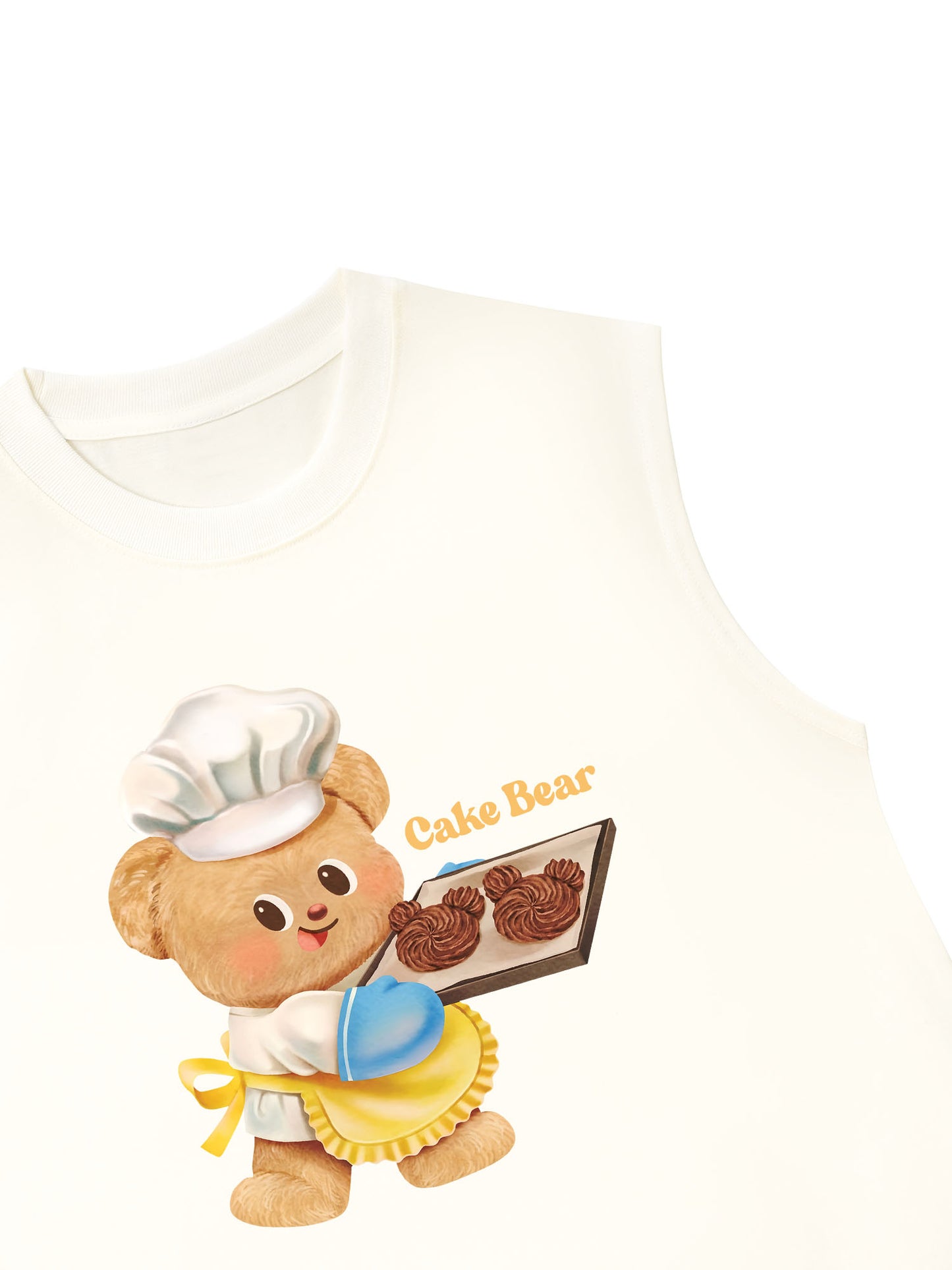 Áo Ba Lỗ Relaxed Fit Cake Bear